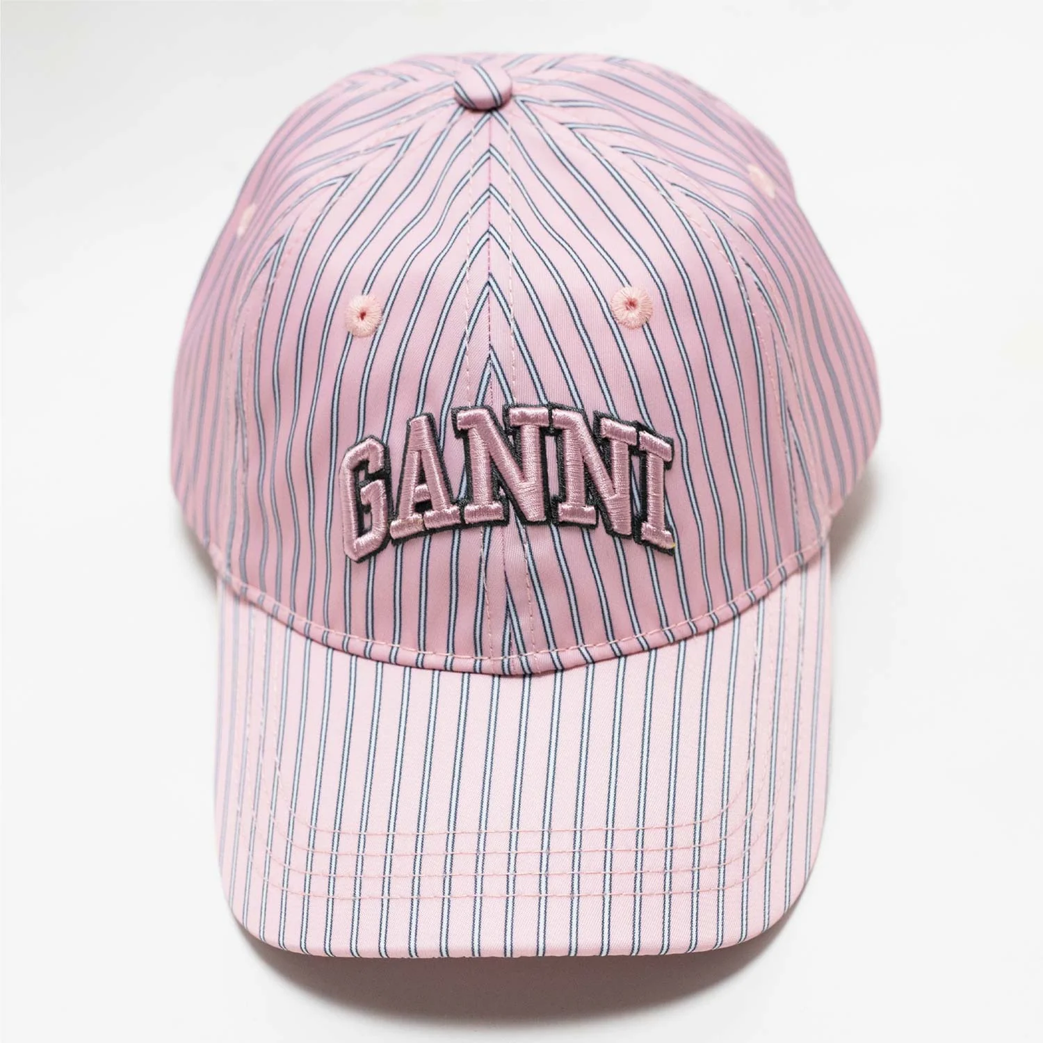 Ganni PRINTED NYLON CAP, Cameo Pink - Image 3