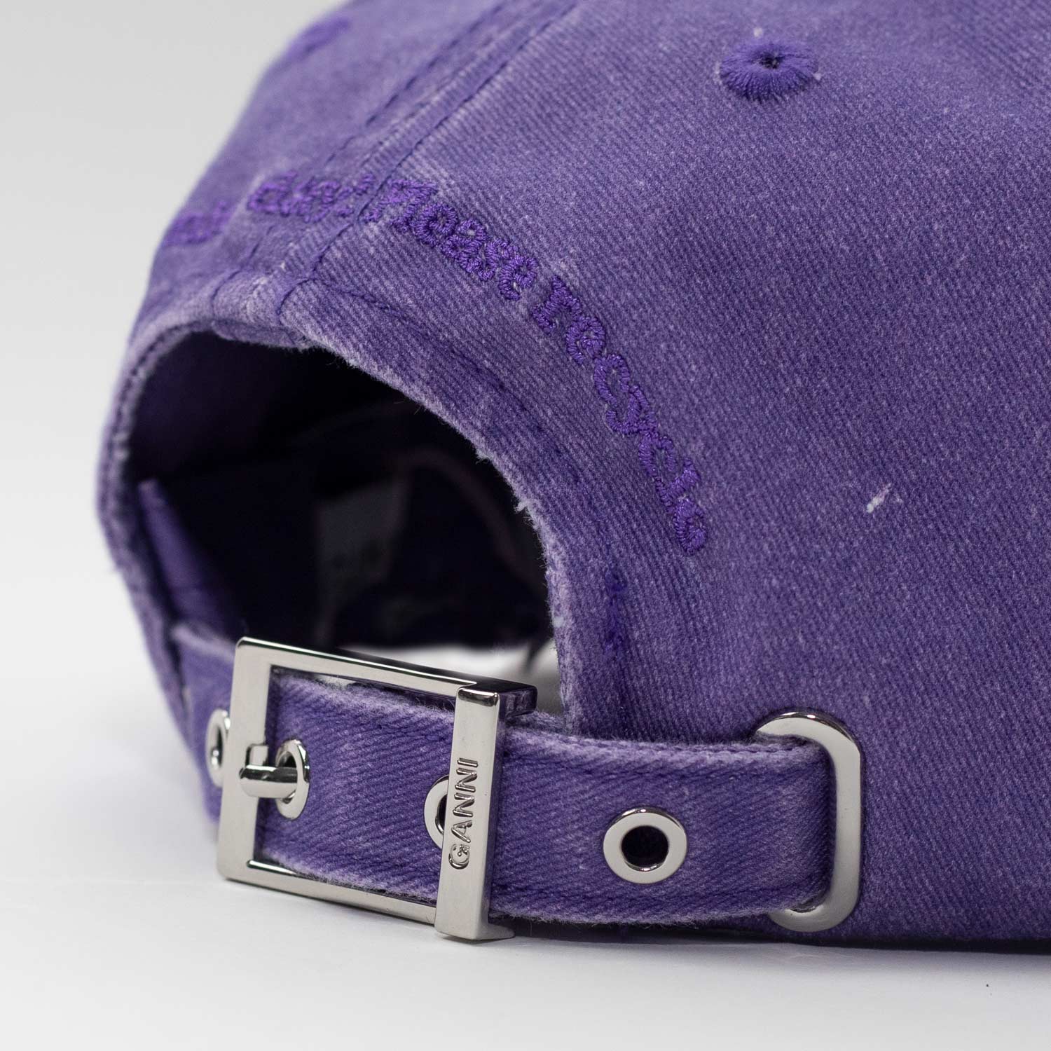 WASHED COTTON CANVAS CAP, Passion Flower - Image 3