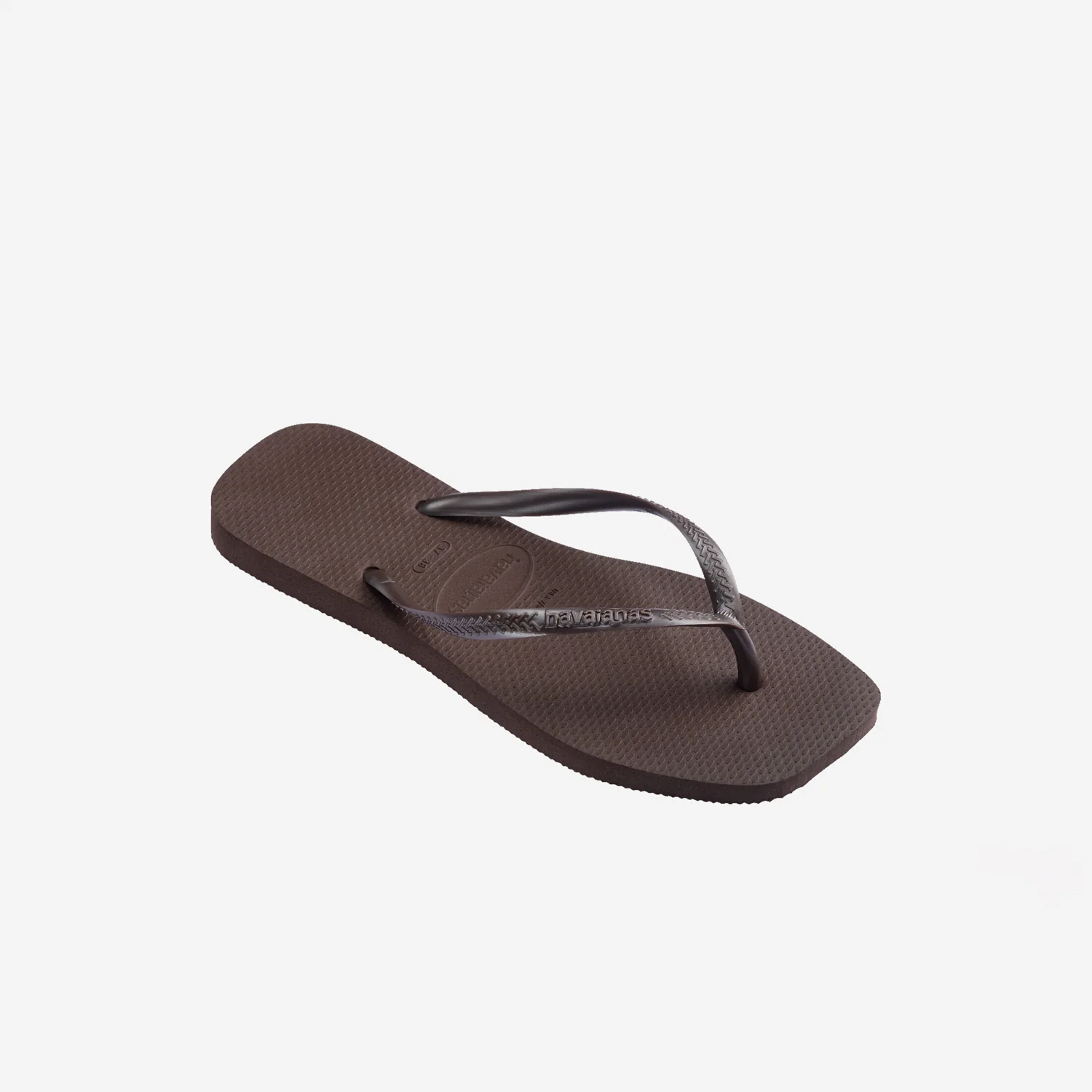Havaianas SLIM SQUARE SANDAL, Dark Brown - Image 2