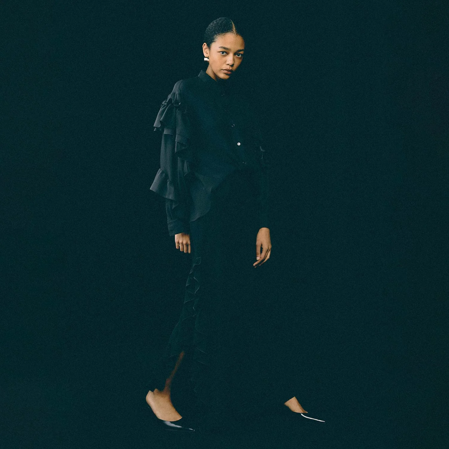 Hedvig MACARON TROUSERS, Black - Image 2