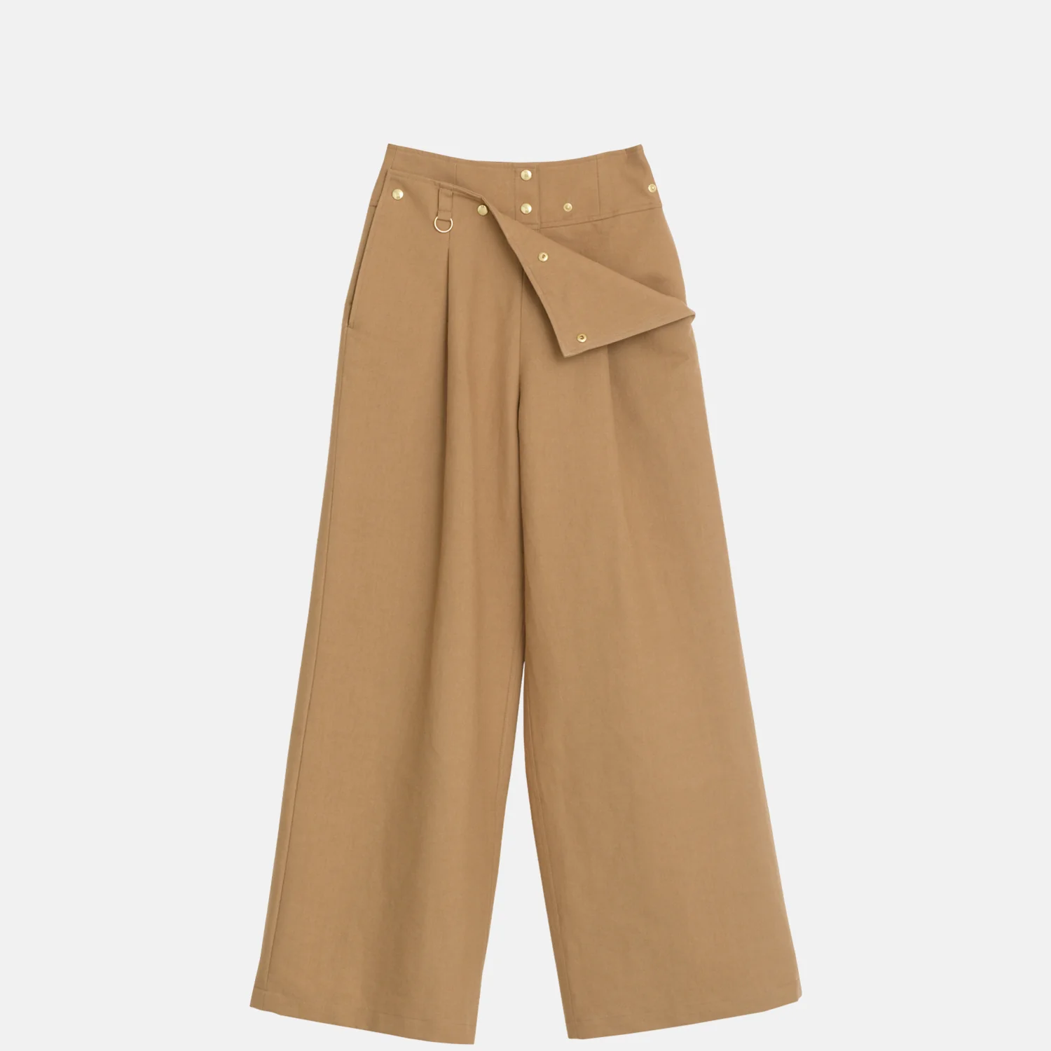 Hedvig WIDE LEGGED TROUSERS, Camel - Image 2