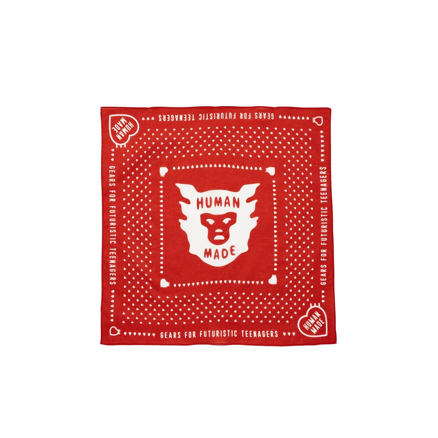 Human Made BANDANA, Red
