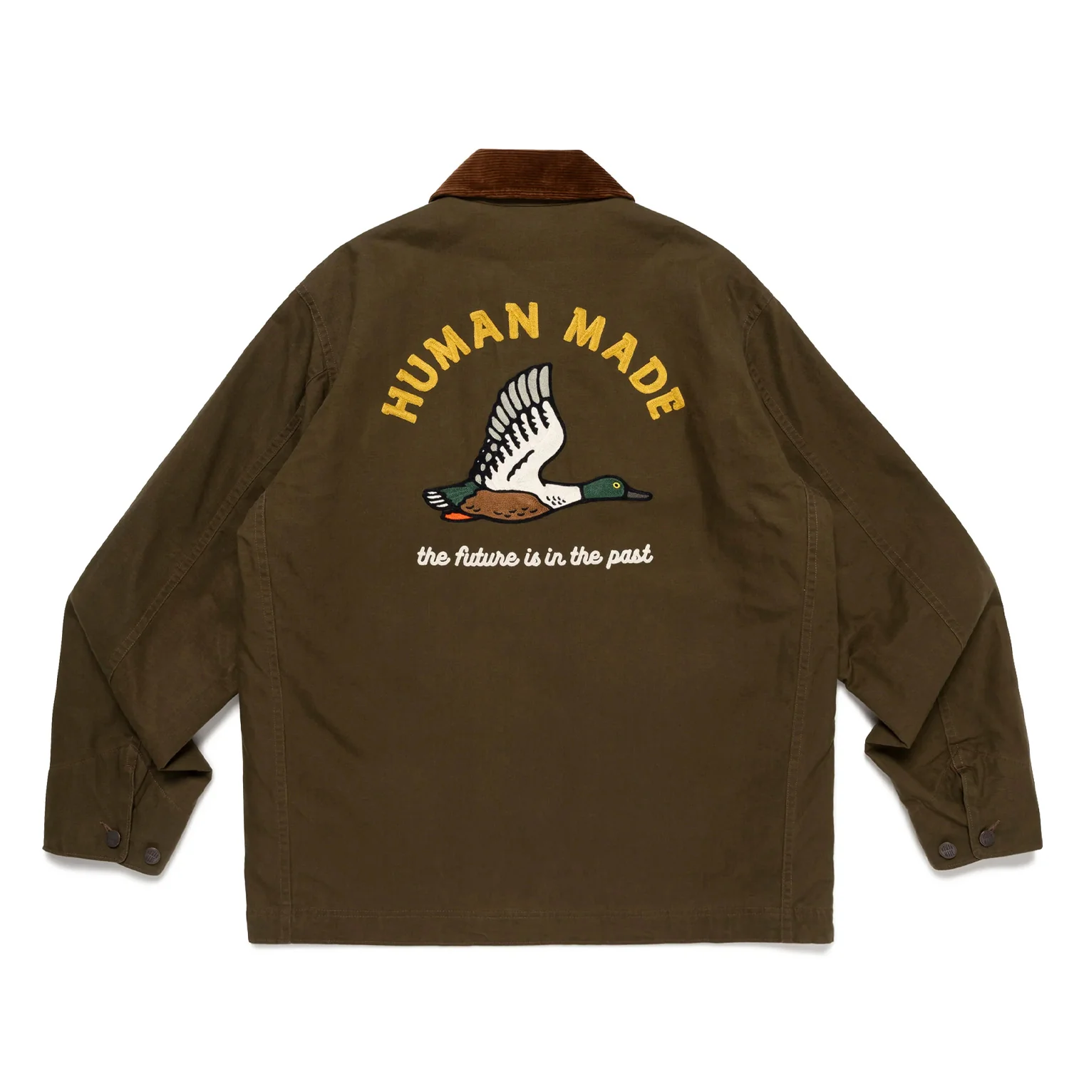Human Made HUNTING JACKET, Olive Drab - Image 3
