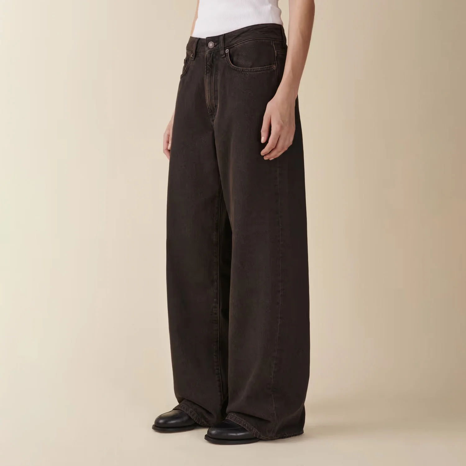 Jeanerica BW017 BELEM JEANS, Brown Overdye - Image 2
