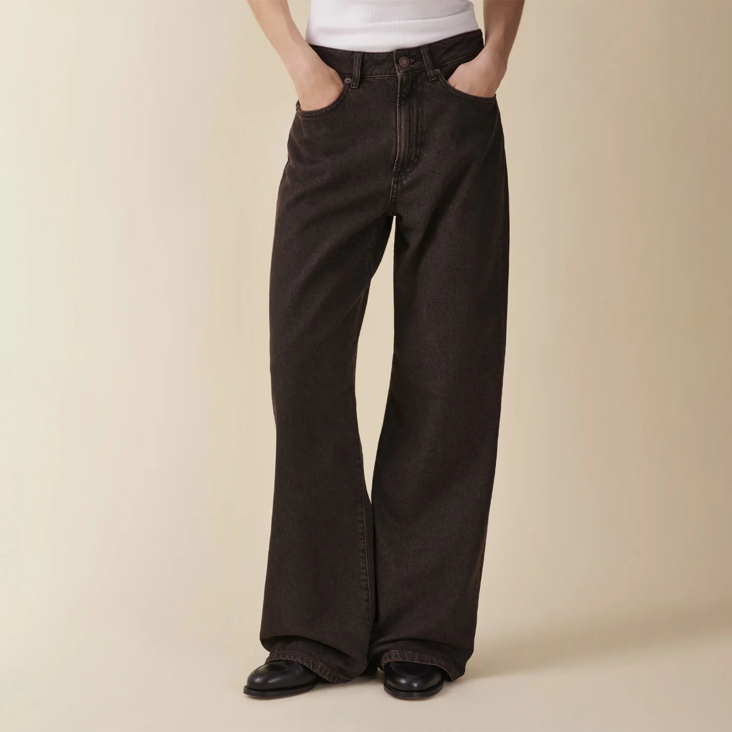 Jeanerica BW017 BELEM JEANS, Brown Overdye - Image 4