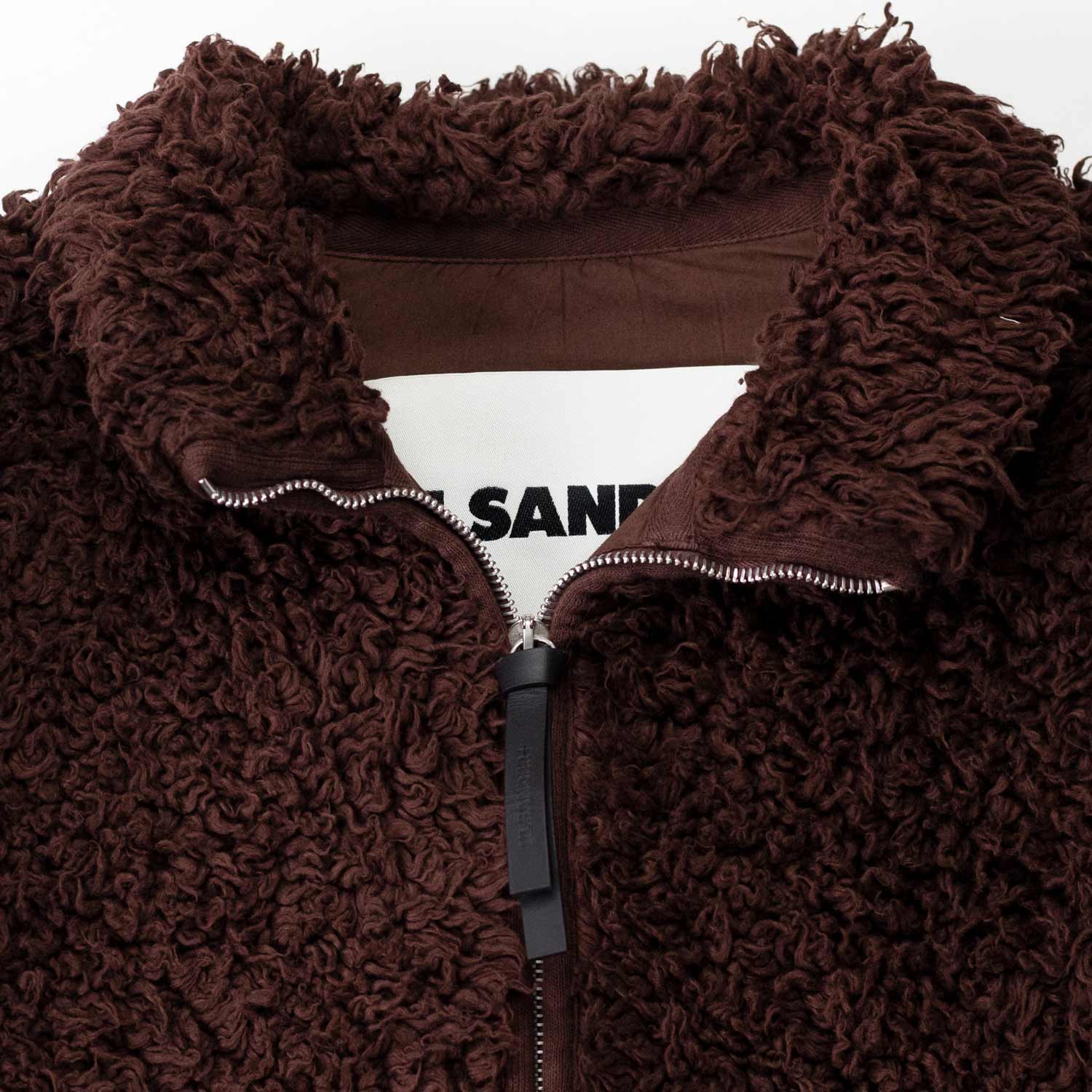 Jil Sander ZIP UP JACKET 187 GD, Plum - Image 2