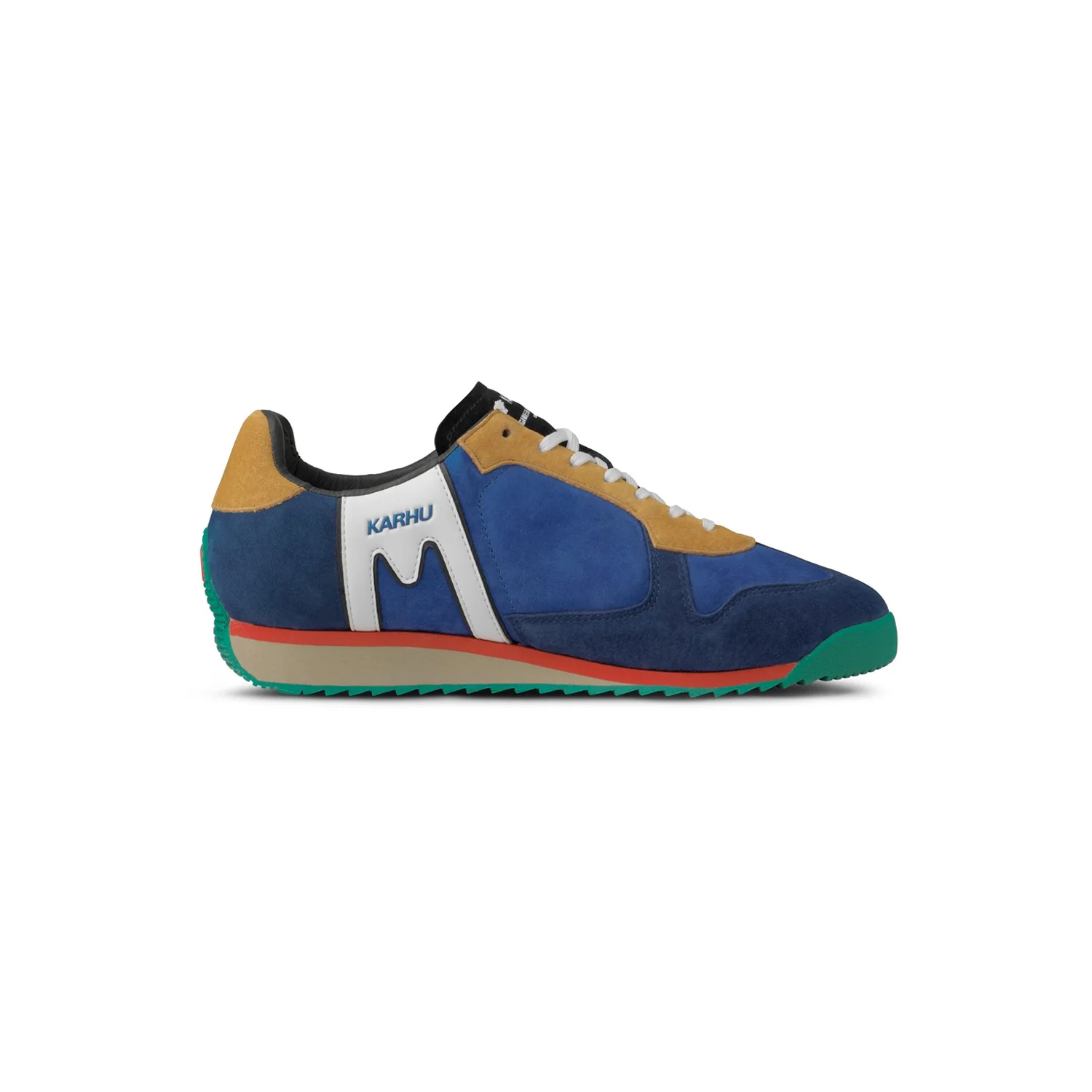 Karhu x ENGINEERED GARMENTS MESTARI SPRINT, Blue/Jaffa Orange - Image 2