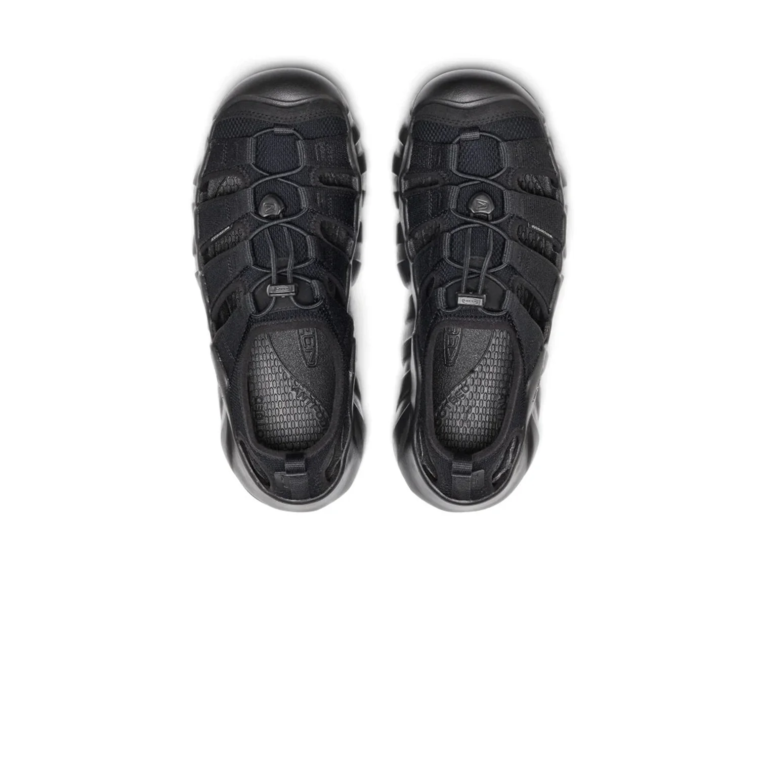 Keen HYPERPORT H2 SNOW PEAK SANDAL, SP Triple Black - Image 3