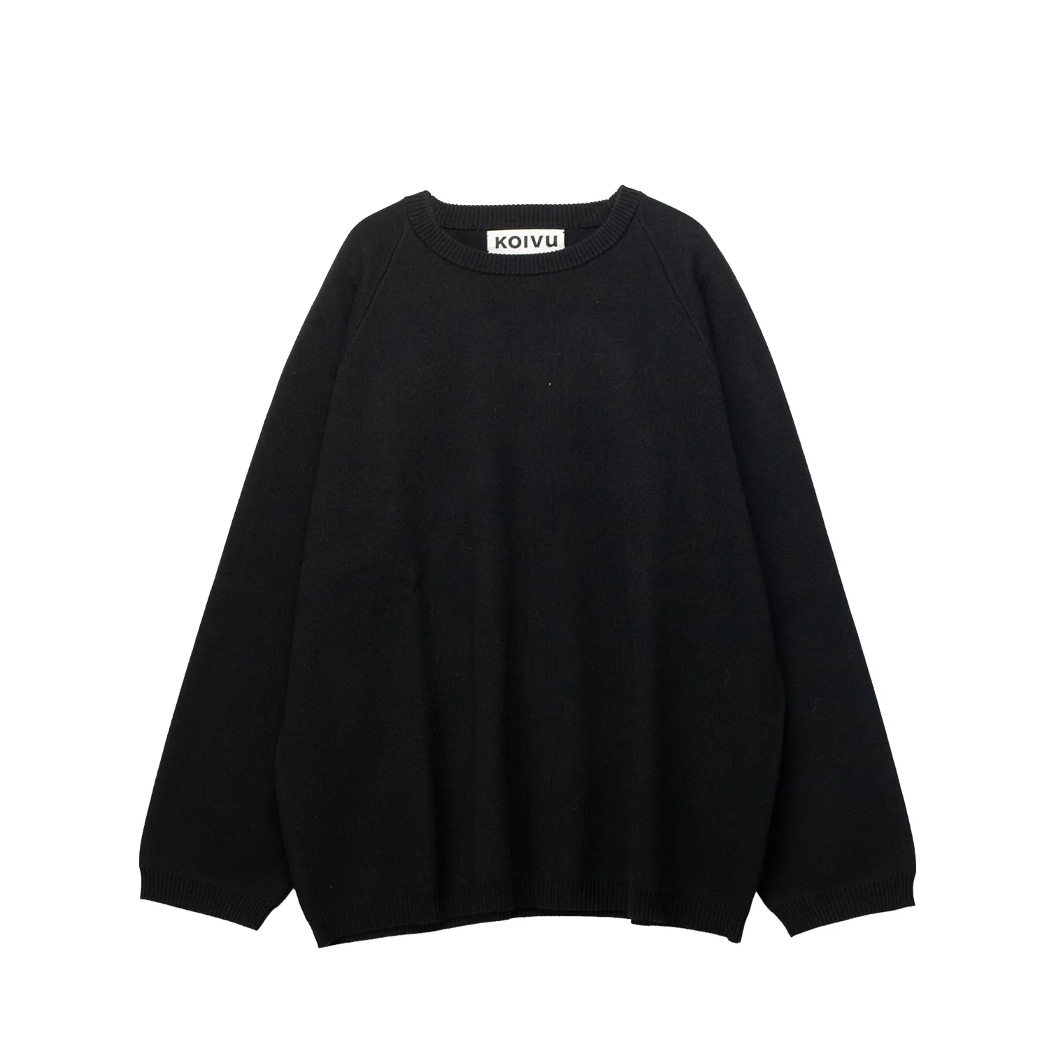 Koivu O-NECK KNIT, Black