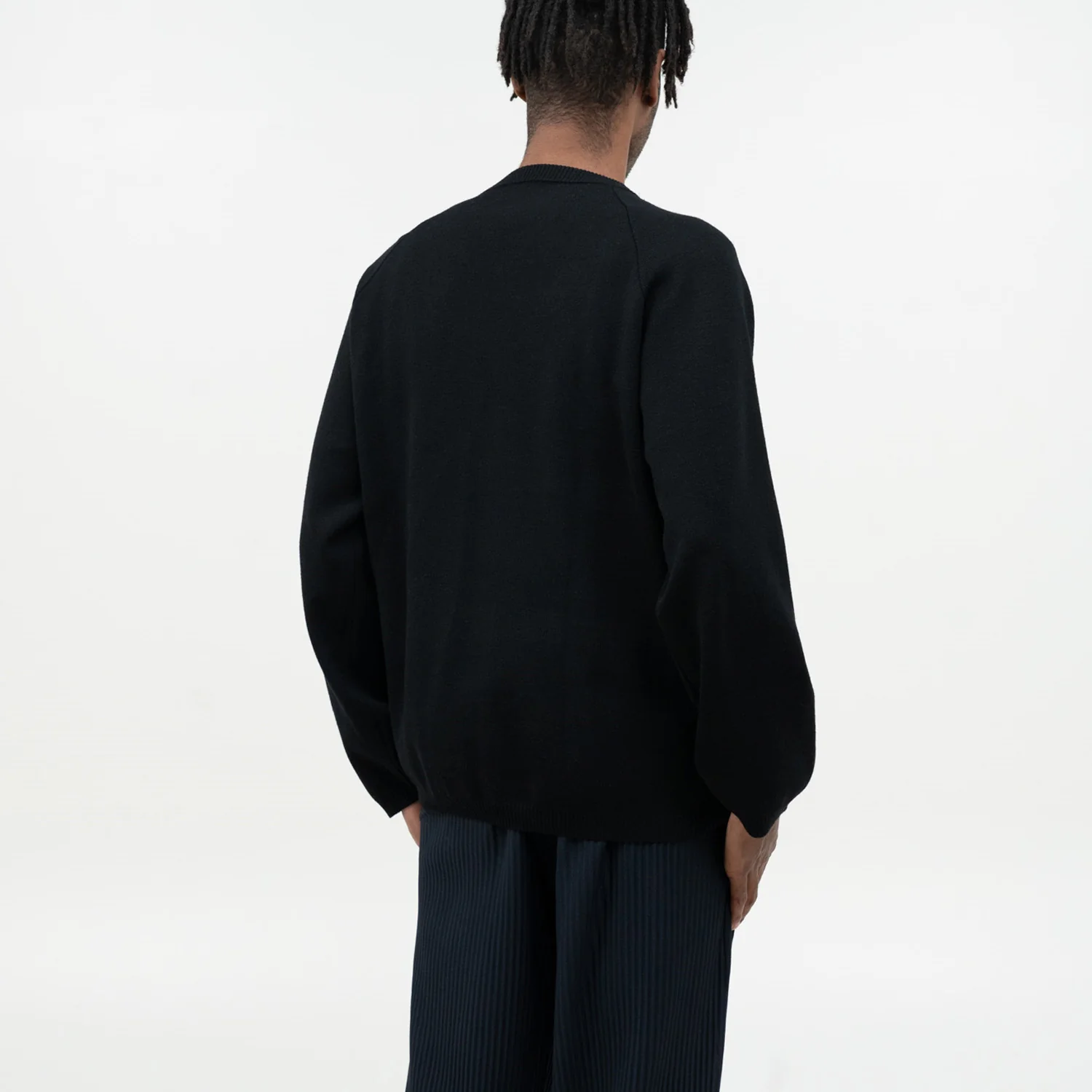 Koivu O-NECK KNIT, Black - Image 4