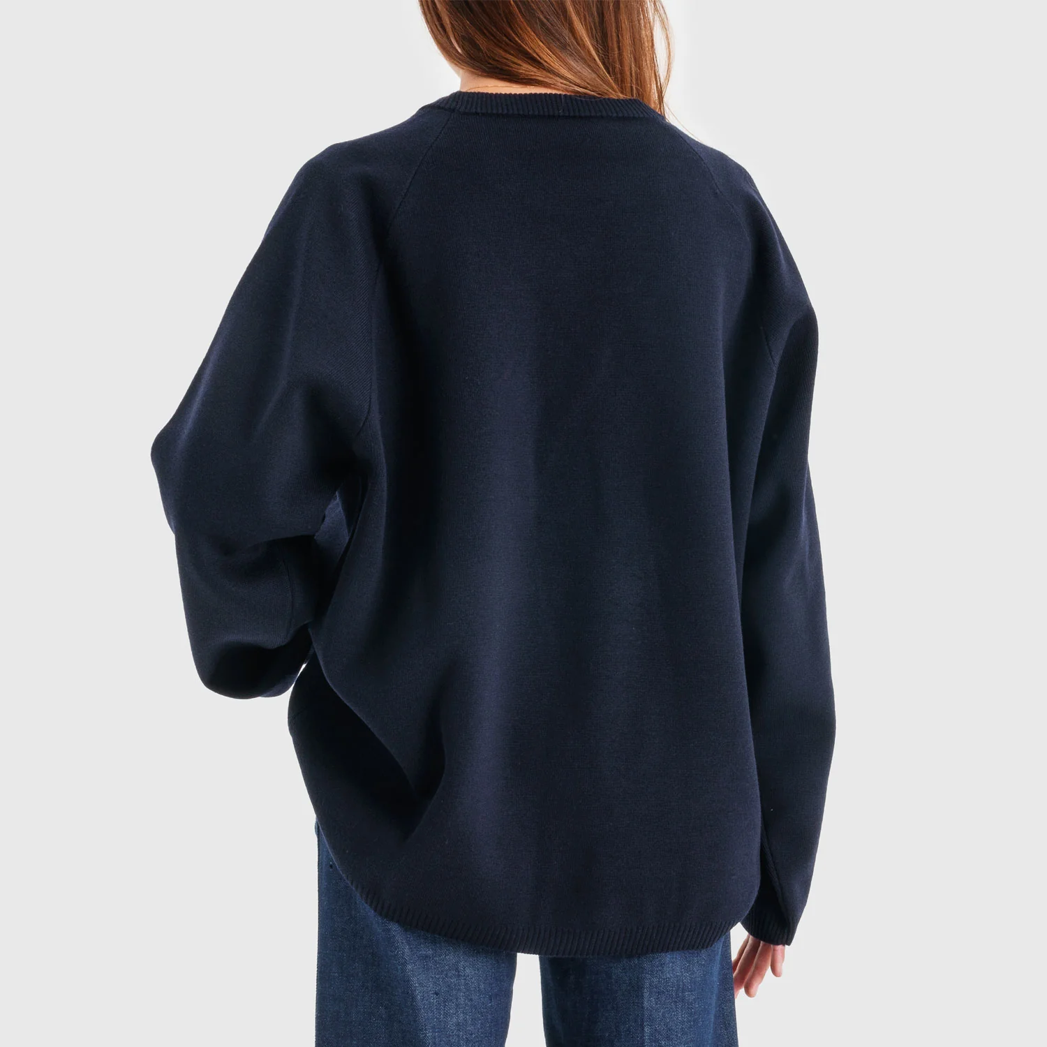 Koivu O-NECK KNIT, Navy - Image 5
