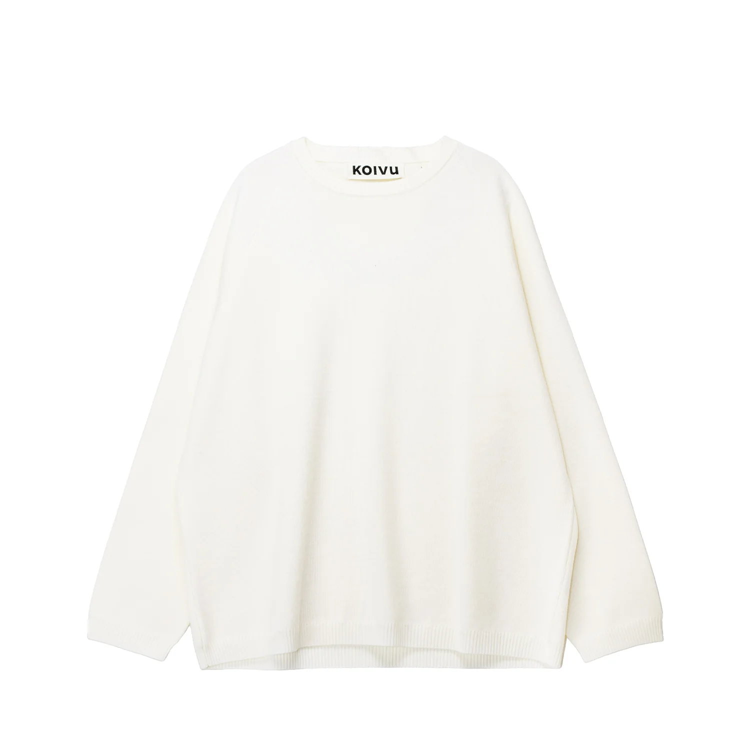 Koivu O-NECK KNIT, White
