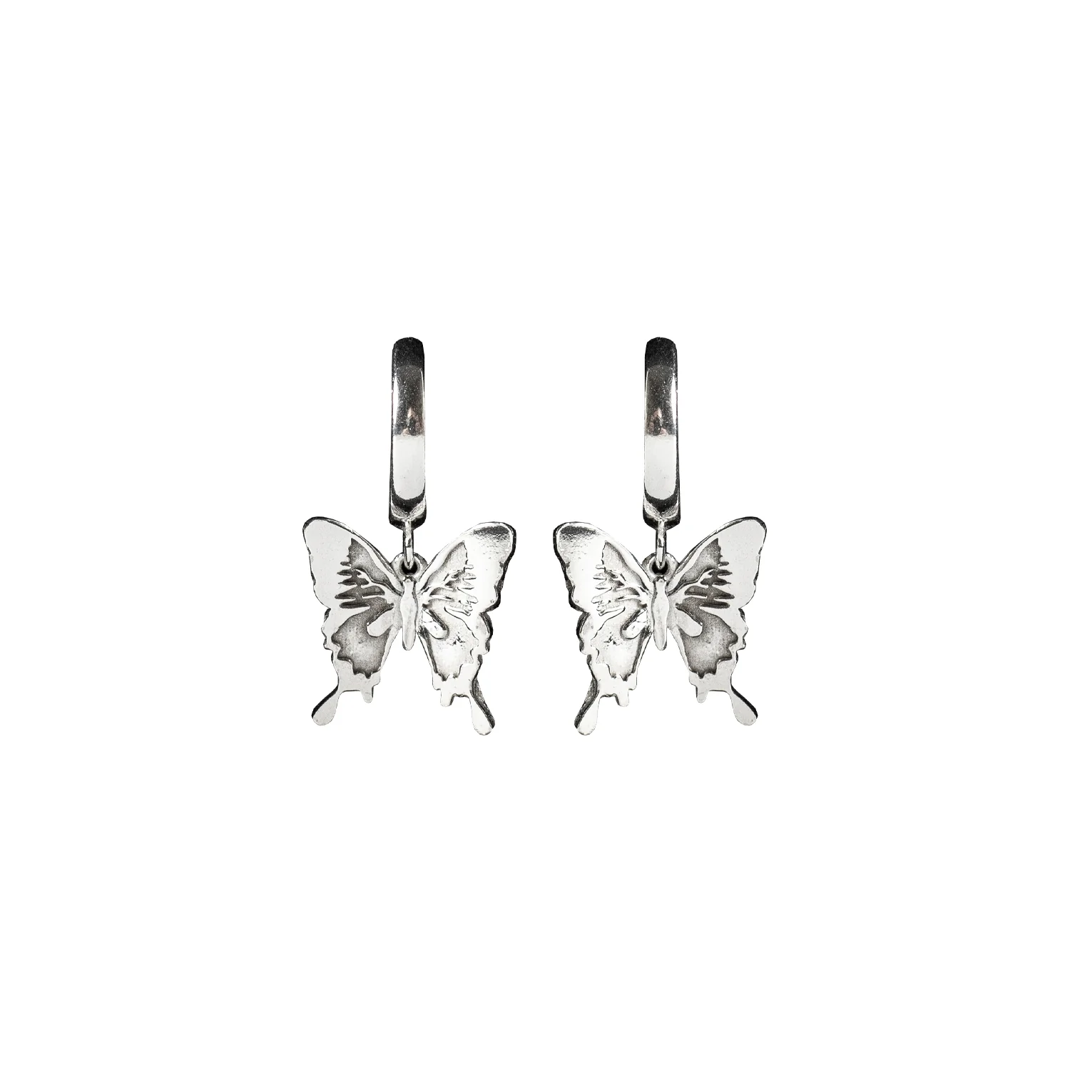 Laura Vartio BUTTERFLY EARRINGS, Silver