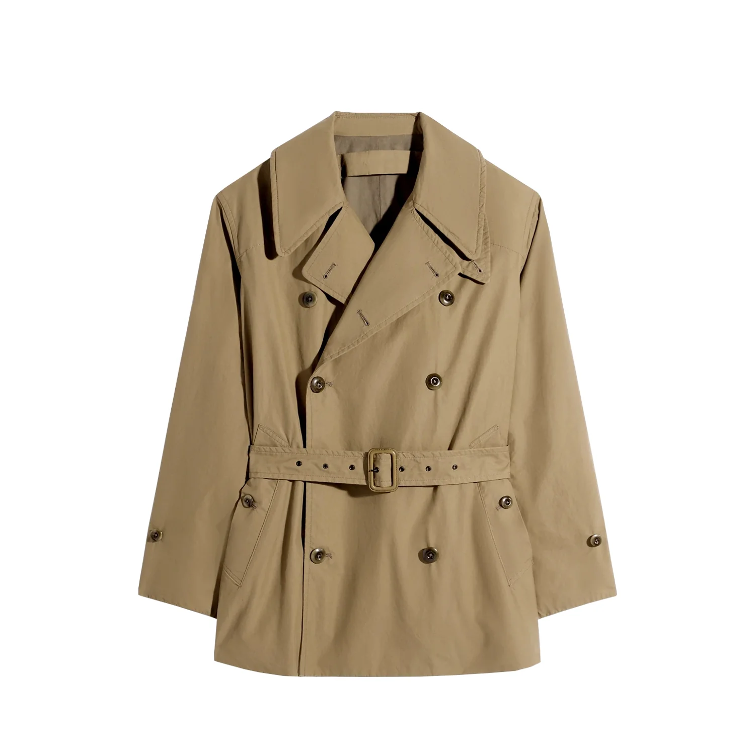 Lemaire CROPPED TRENCH IN VENTILE®, Khaki