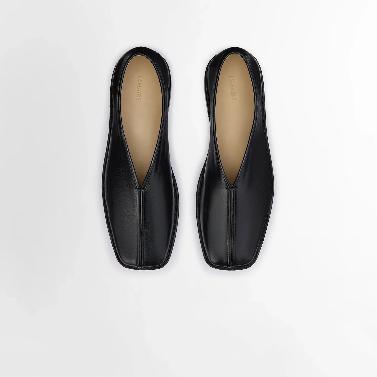 Lemaire FLAT PIPED SLIPPERS, Black - Image 4