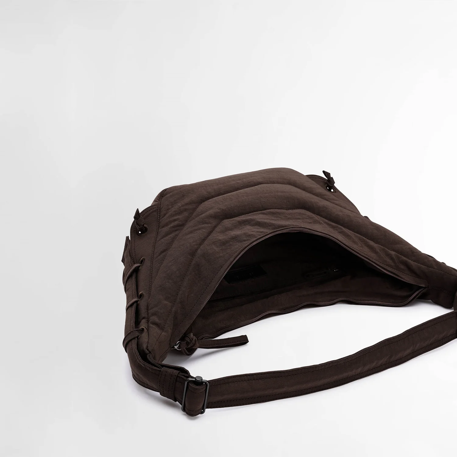 Lemaire SMALL SOFT GAME BAG, Dark Chocolate - Image 2