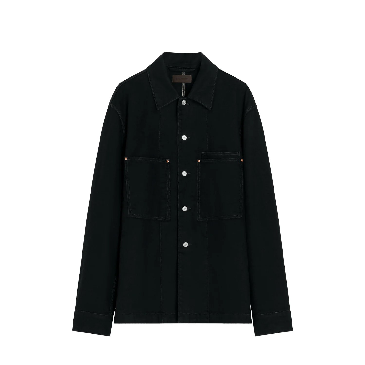 Lemaire WORKWEAR OVERSHIRT, Black