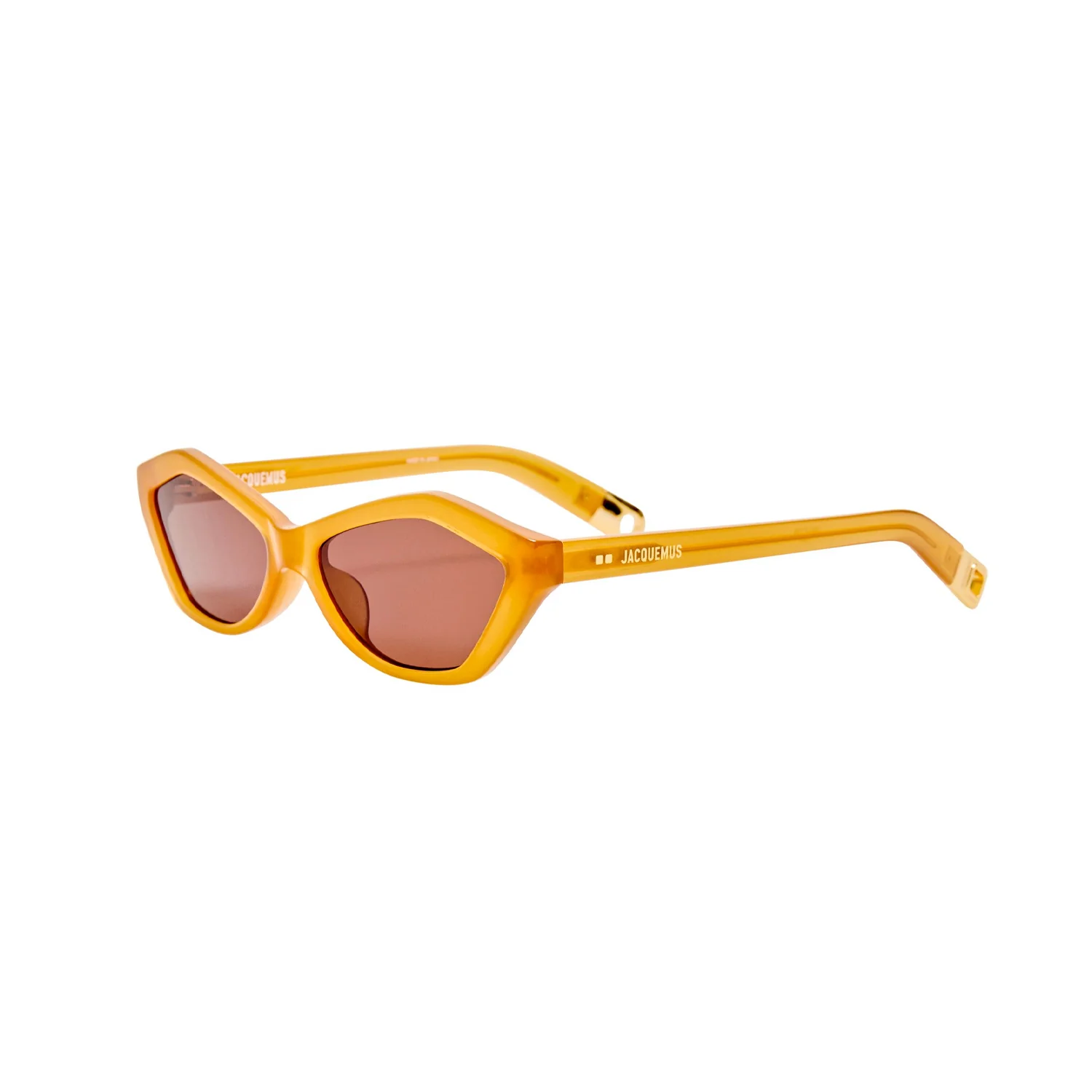 Linda Farrow X Jacquemus BAMBINO SUNLASSES, Caramel - Image 2