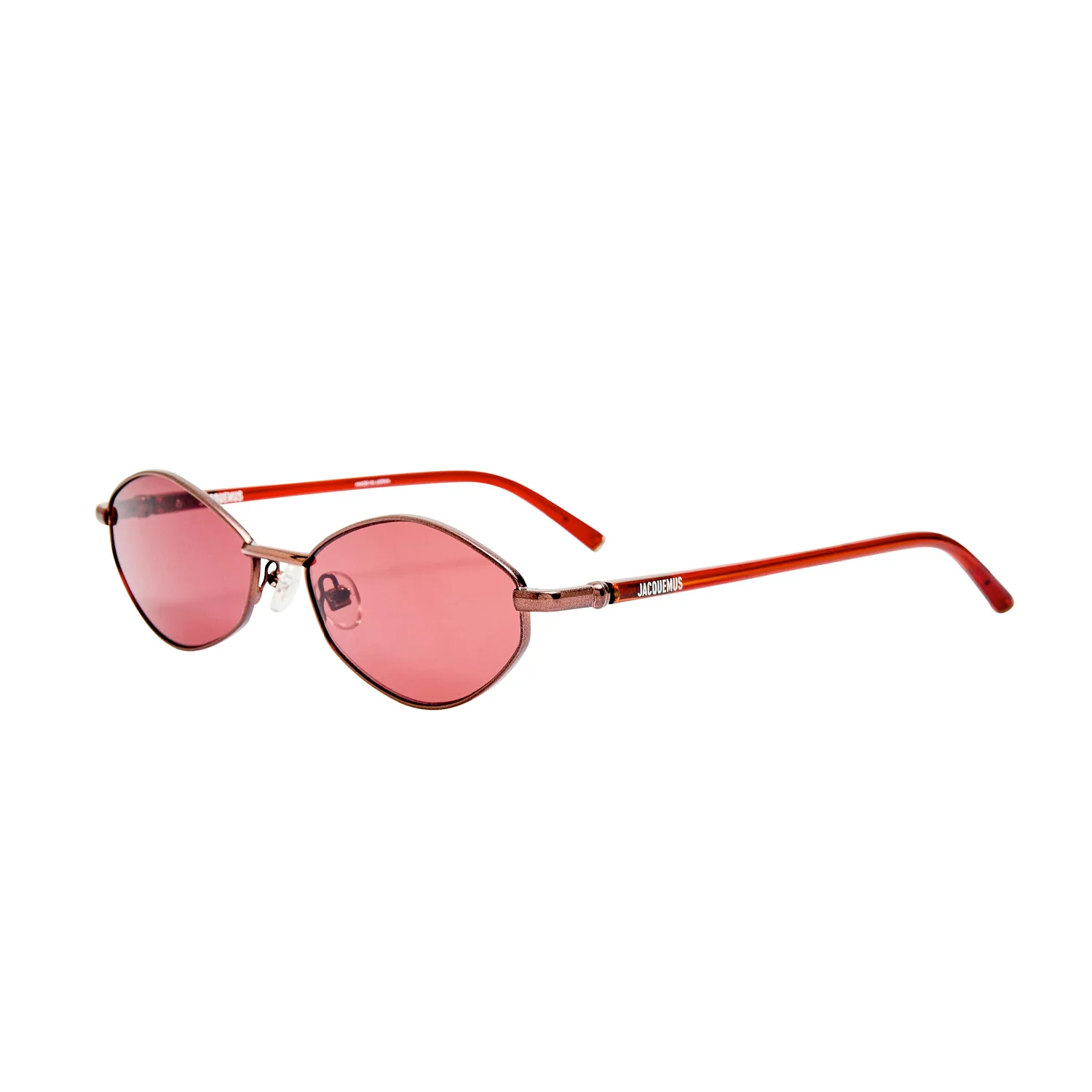 Linda Farrow X Jacquemus SIROCCO SUNGLASSES, Metallic Brown - Image 2
