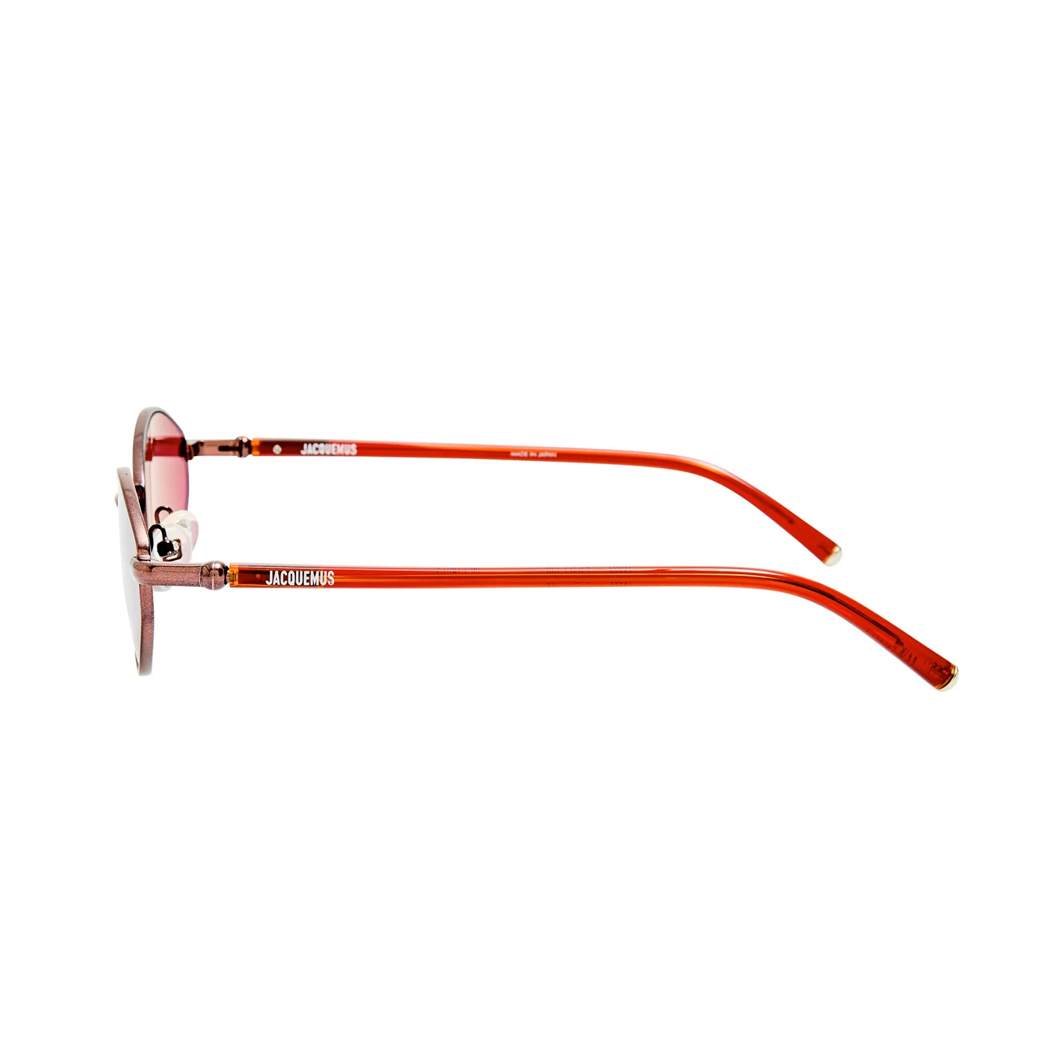 Linda Farrow X Jacquemus SIROCCO SUNGLASSES, Metallic Brown - Image 3