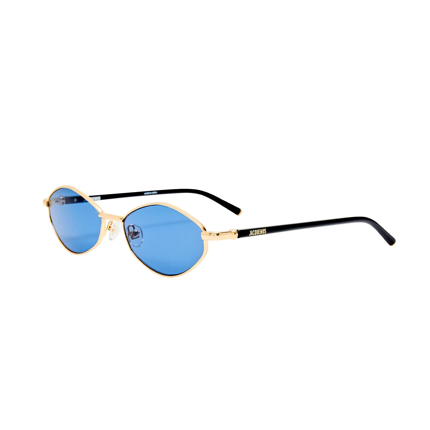 Linda Farrow X Jacquemus SIROCCO SUNGLASSES, Gold/Navy - Image 2