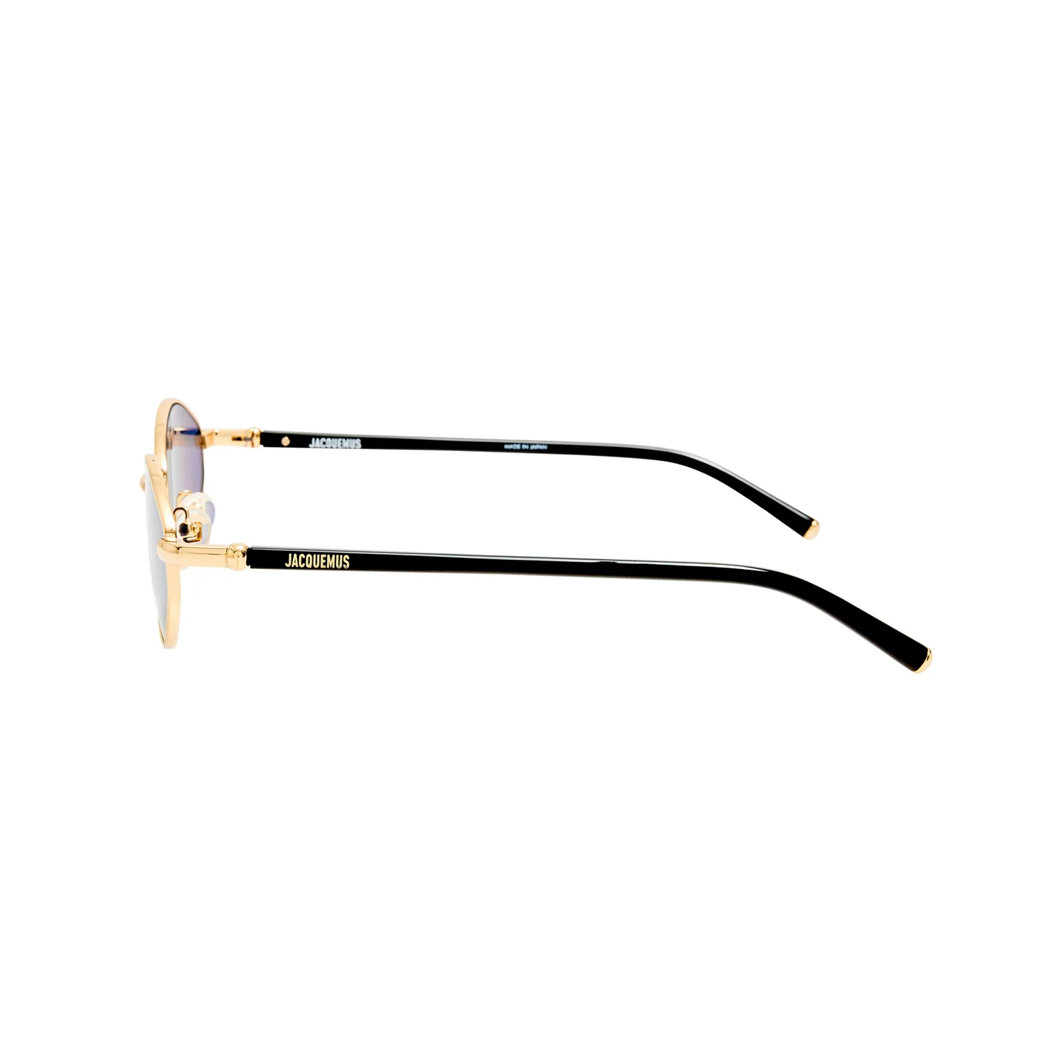 Linda Farrow X Jacquemus SIROCCO SUNGLASSES, Gold/Navy - Image 3