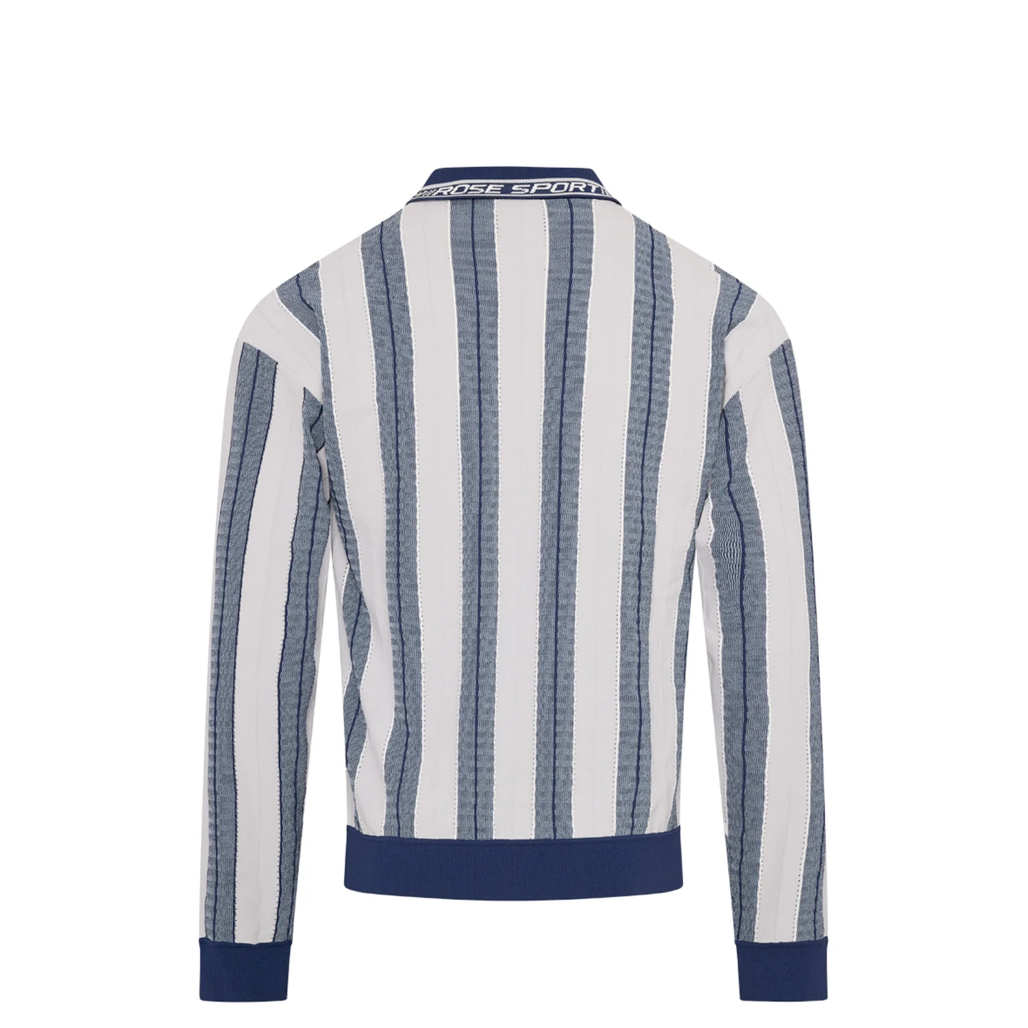 Martine Rose LOGO POLO, Blue/Grey - Image 2