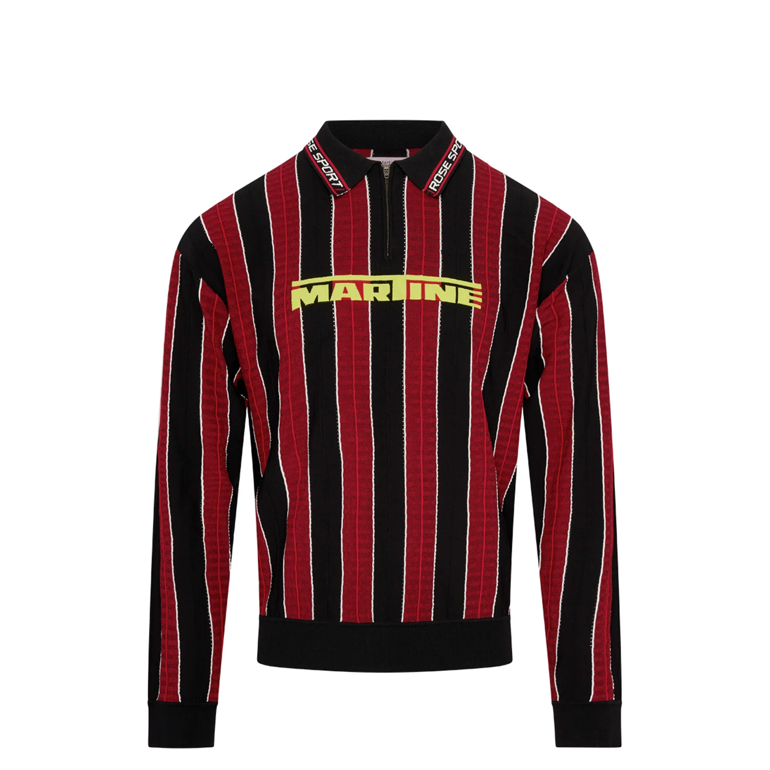 Martine Rose LOGO POLO, Red/Black