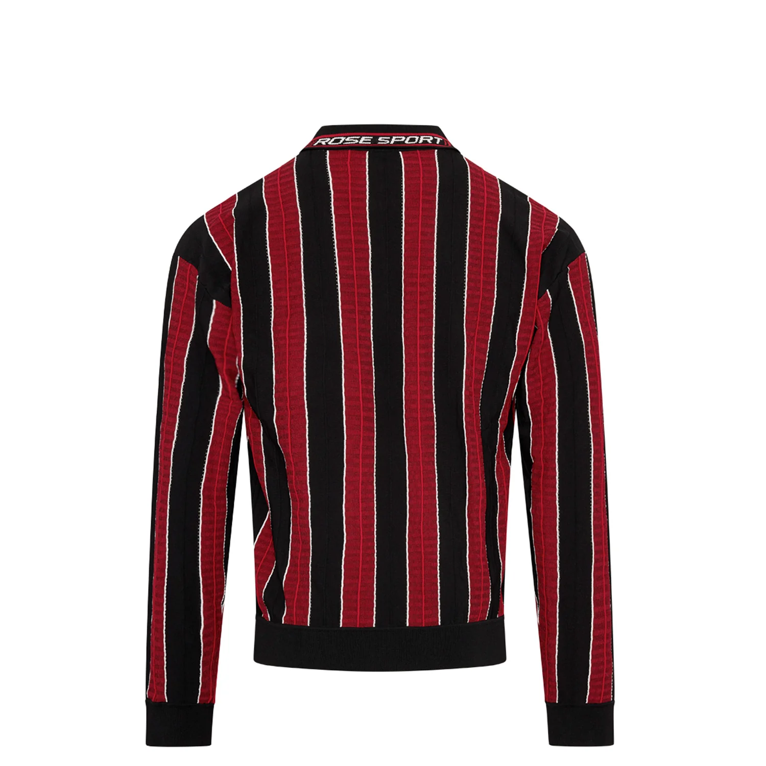 Martine Rose LOGO POLO, Red/Black - Image 2