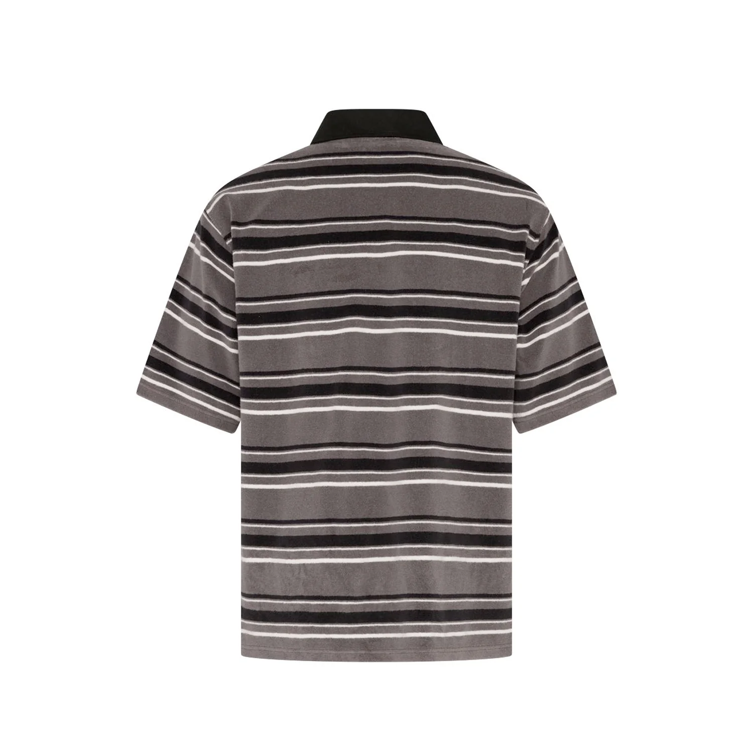 Martine Rose OVERSIZED S/S POLO, Grey/Black - Image 2