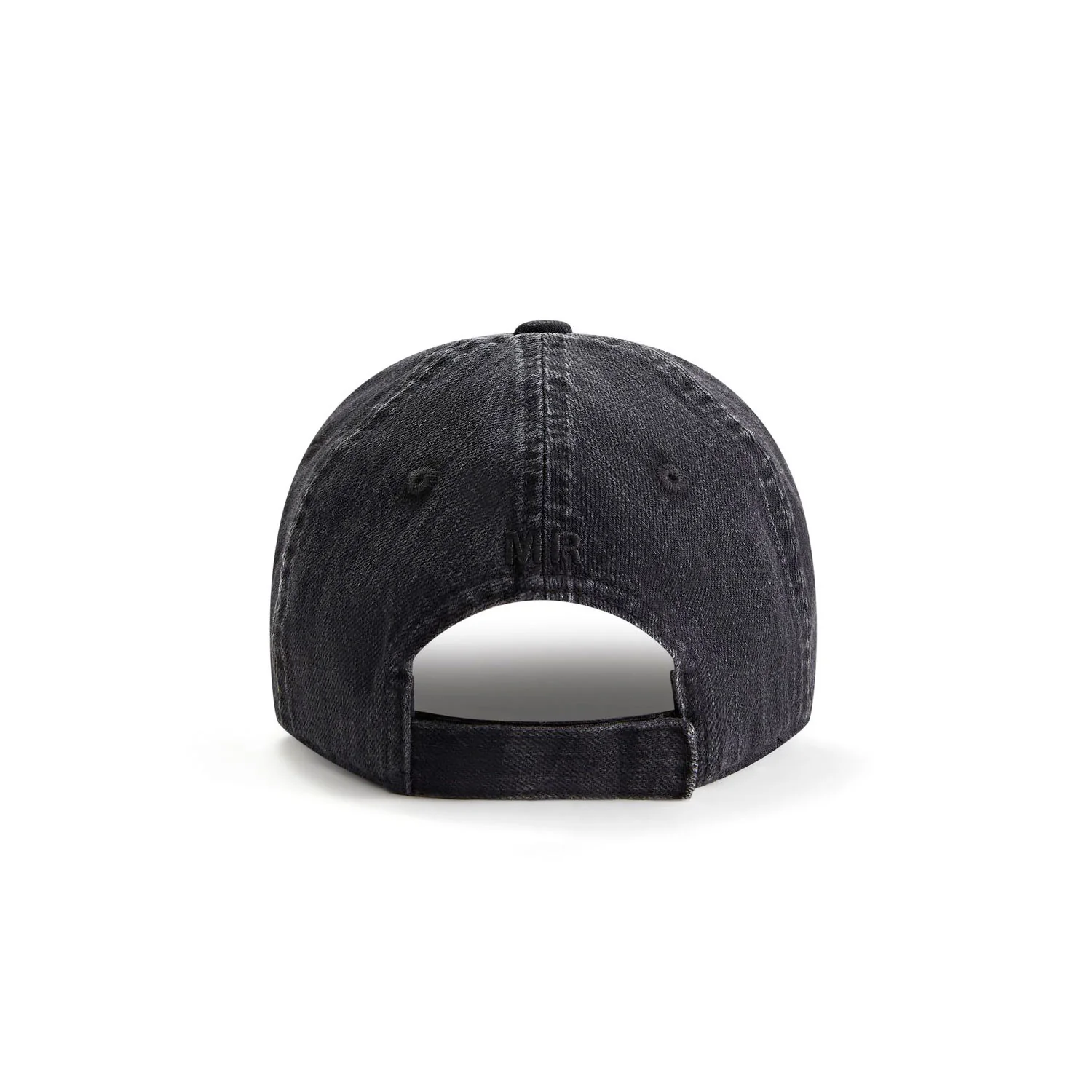 Martine Rose SIGNATURE CAP, Black Washed - Image 3