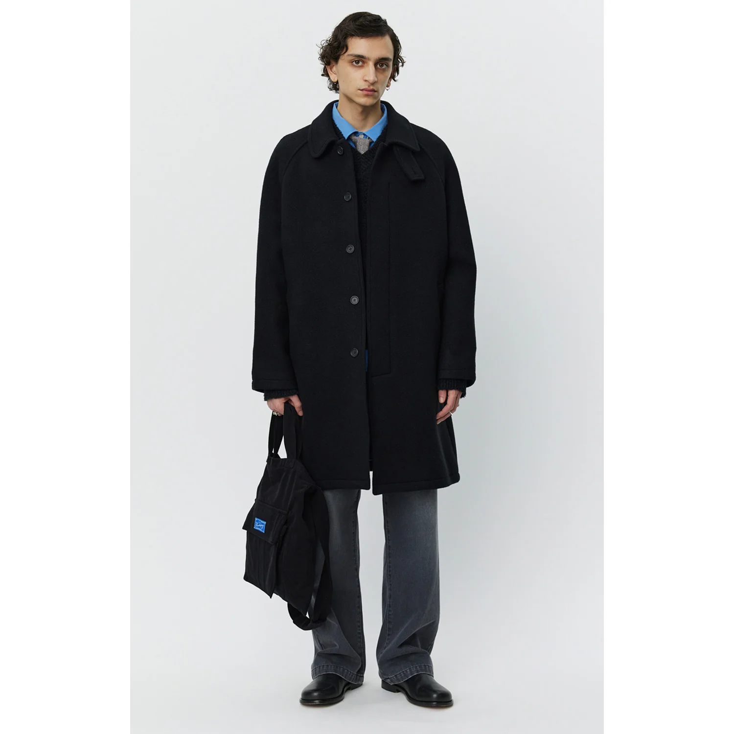 mfpen ACCESSION COAT, Black - Image 3