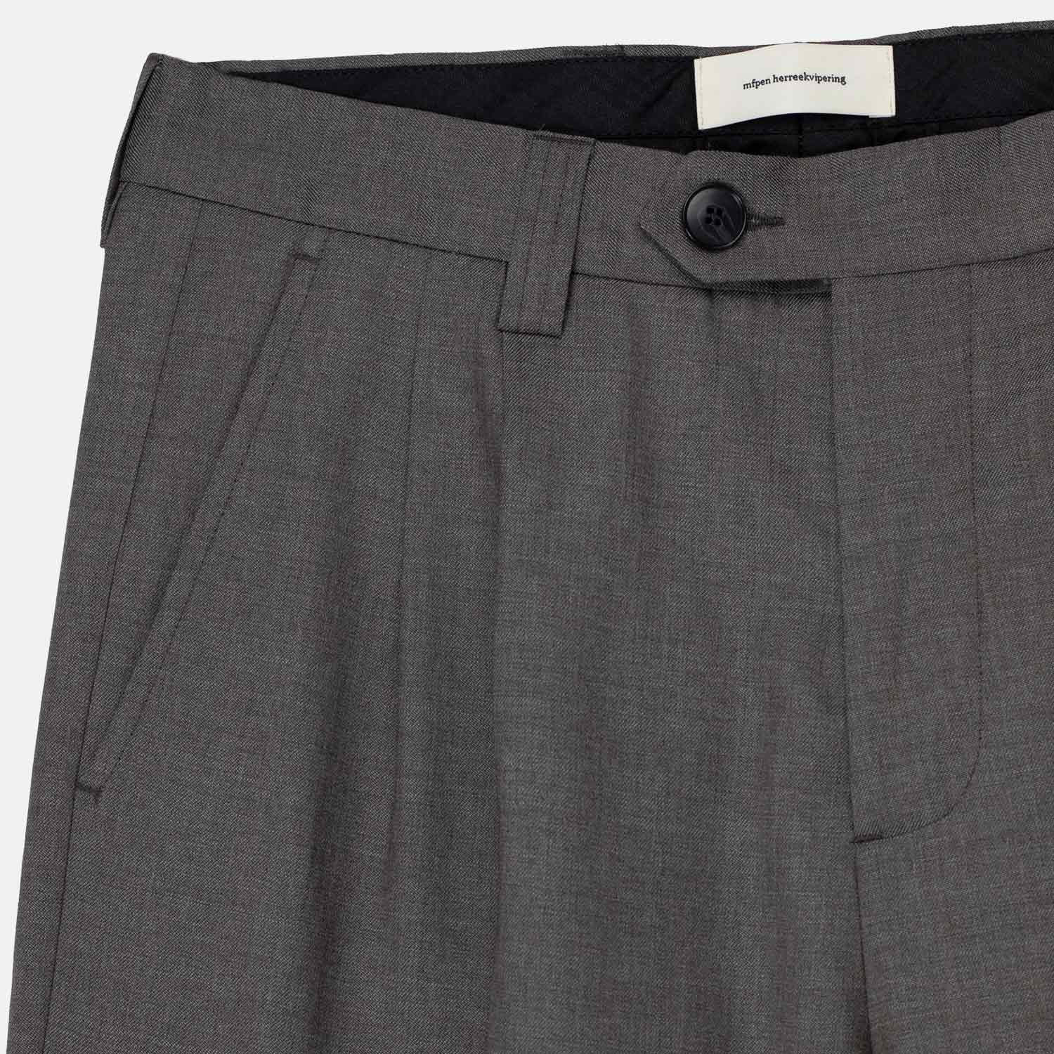 mfpen CLASSIC TROUSERS, Light Taupe - Image 4