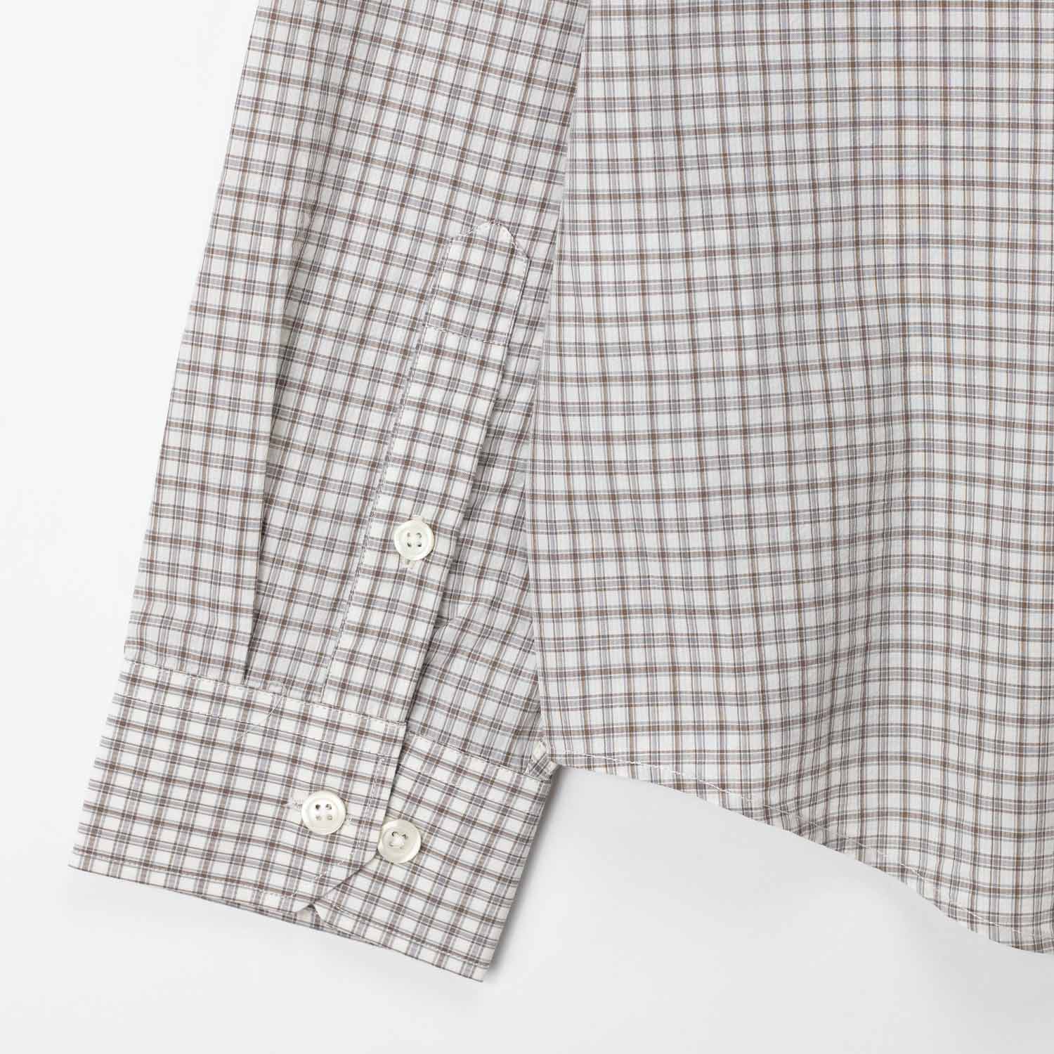 mfpen EXECUTIVE SHIRT, Experienced Brown Check - Image 3