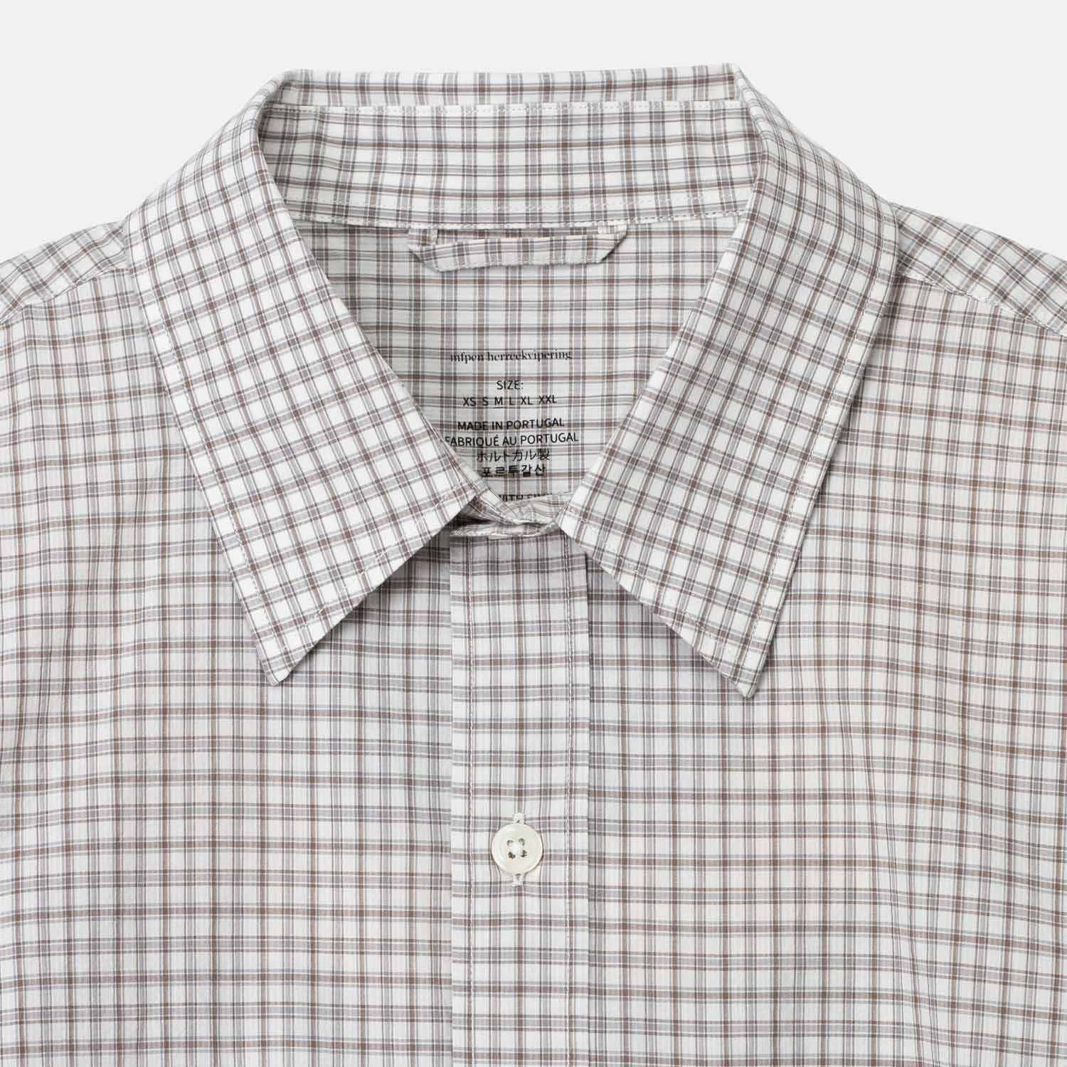 mfpen EXECUTIVE SHIRT, Experienced Brown Check - Image 4