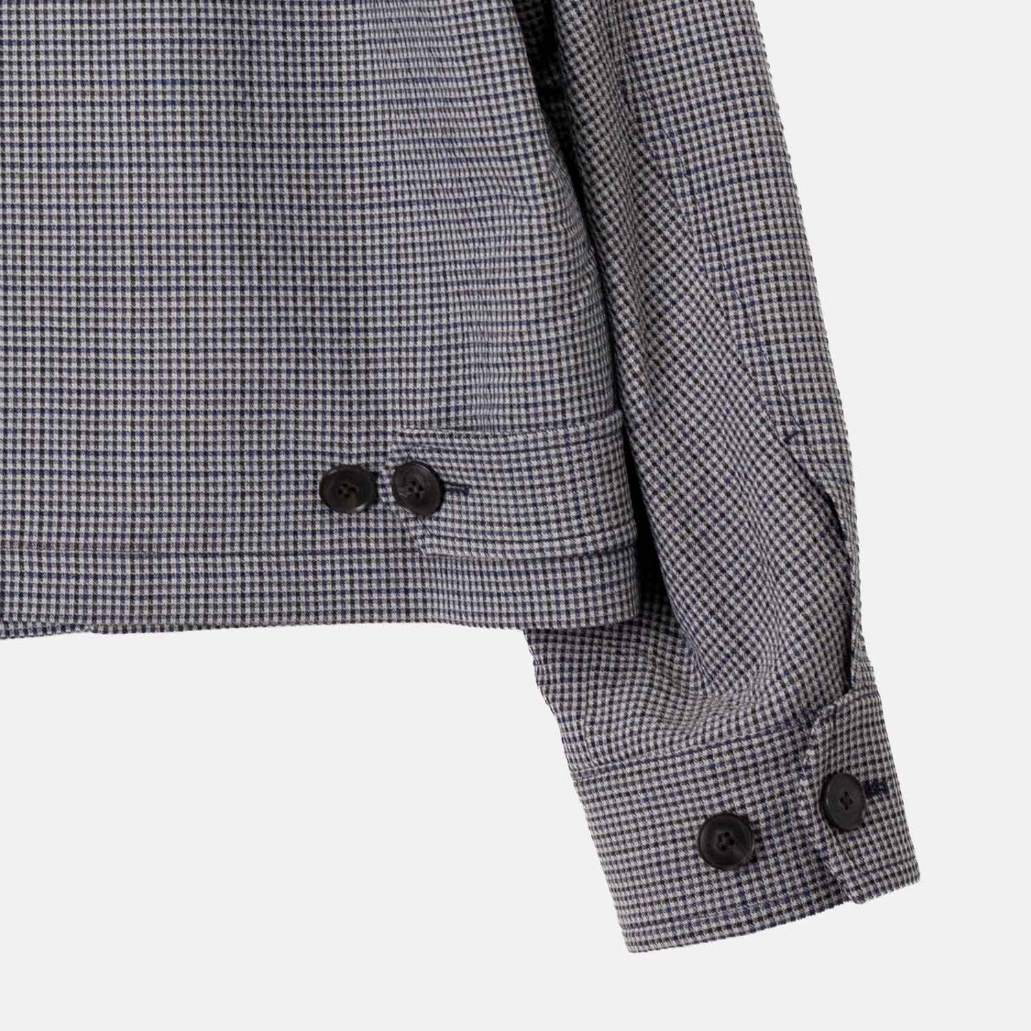 mfpen MAIL JACKET, Taupe Check - Image 5