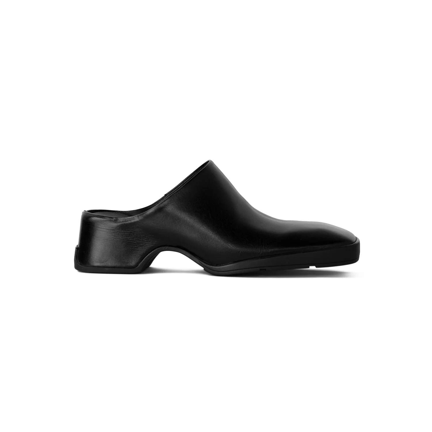 Miista AMOY BLACK MULES, Black