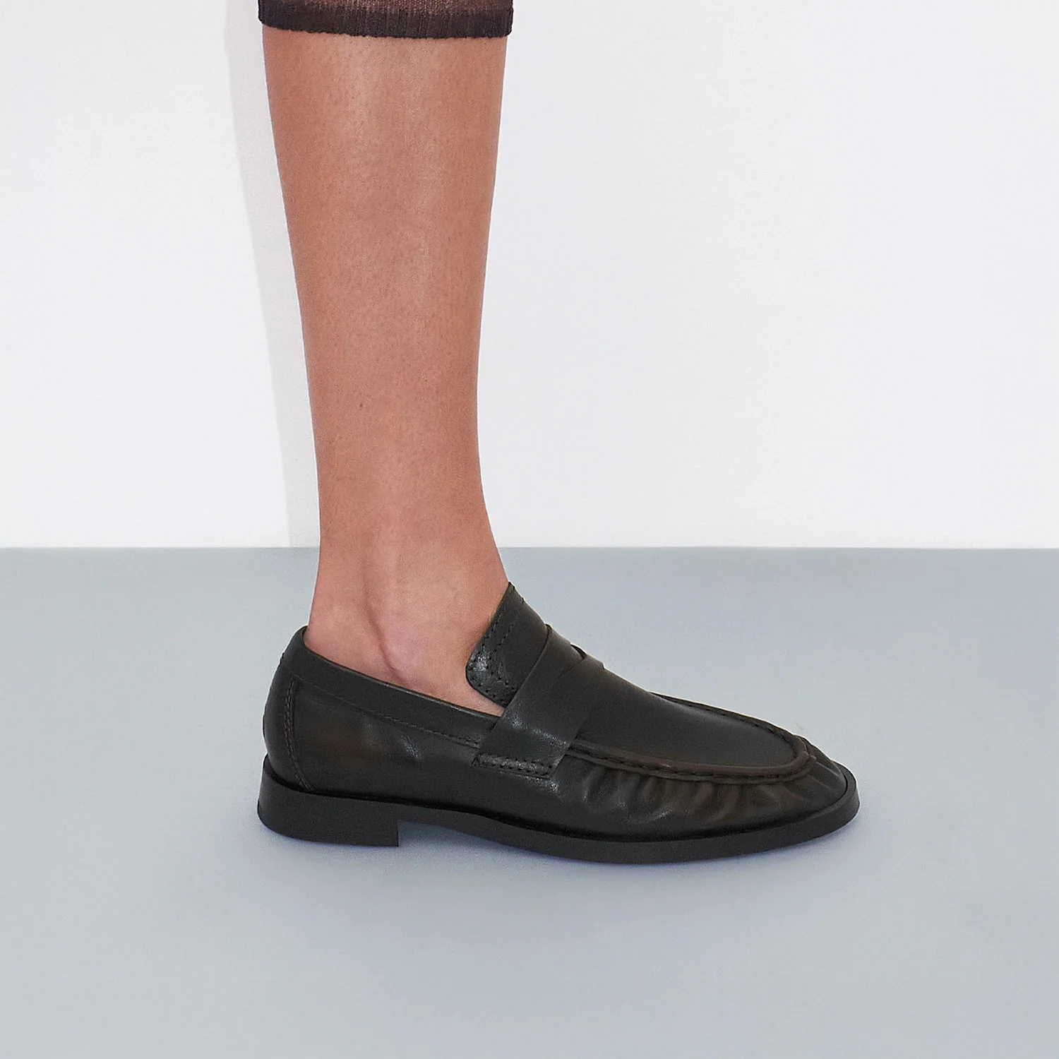 Miista ZITA MOCASIN LOAFERS, Brown Black - Image 4