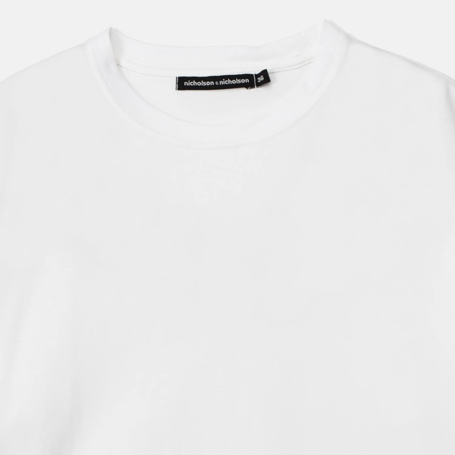 Nicholson & Nicholson HUG T-SHIRT, White - Image 2