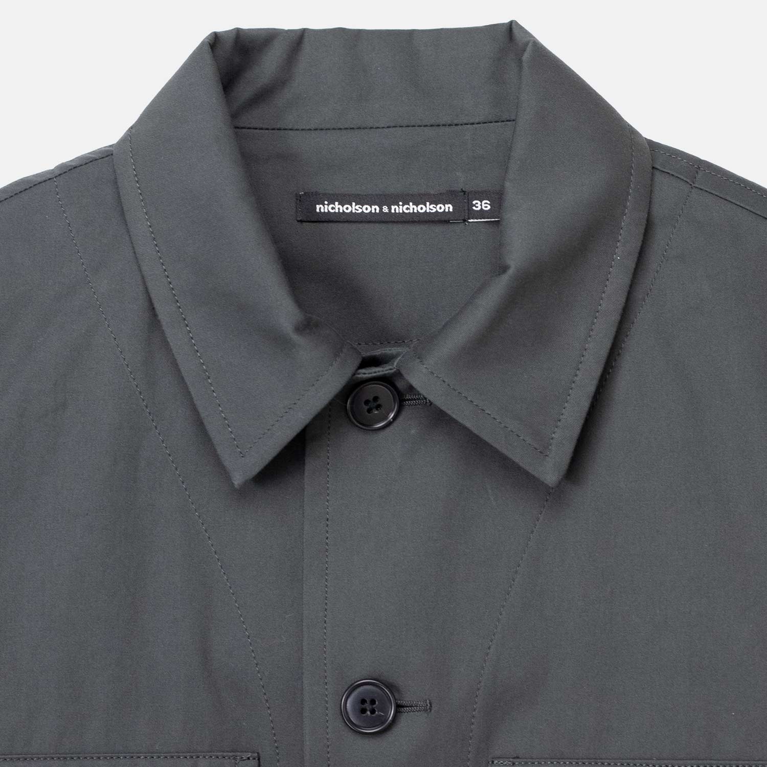 Nicholson & Nicholson MONTY JACKET, Charcoal - Image 3