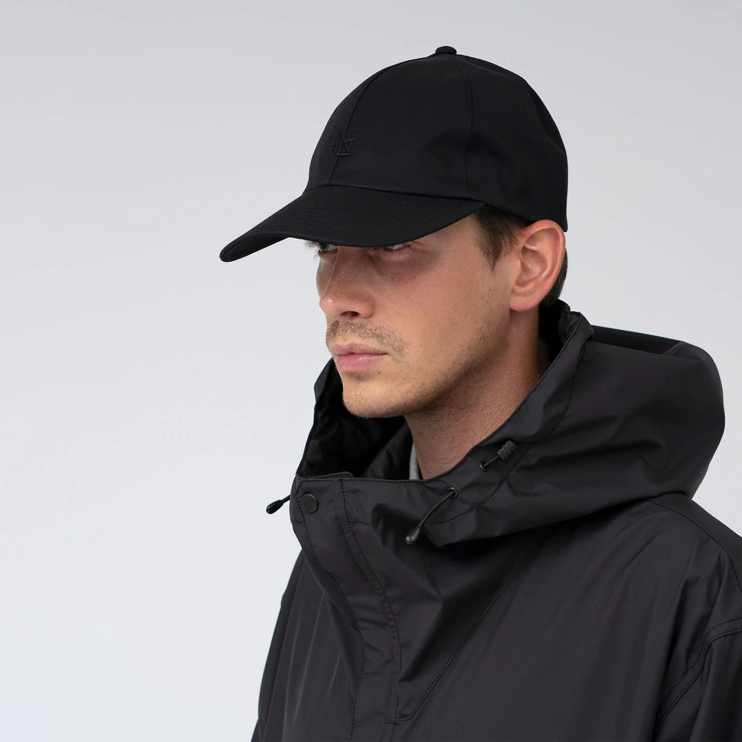 nanamica 2L COTTON GORE-TEX CAP, Navy - Image 2