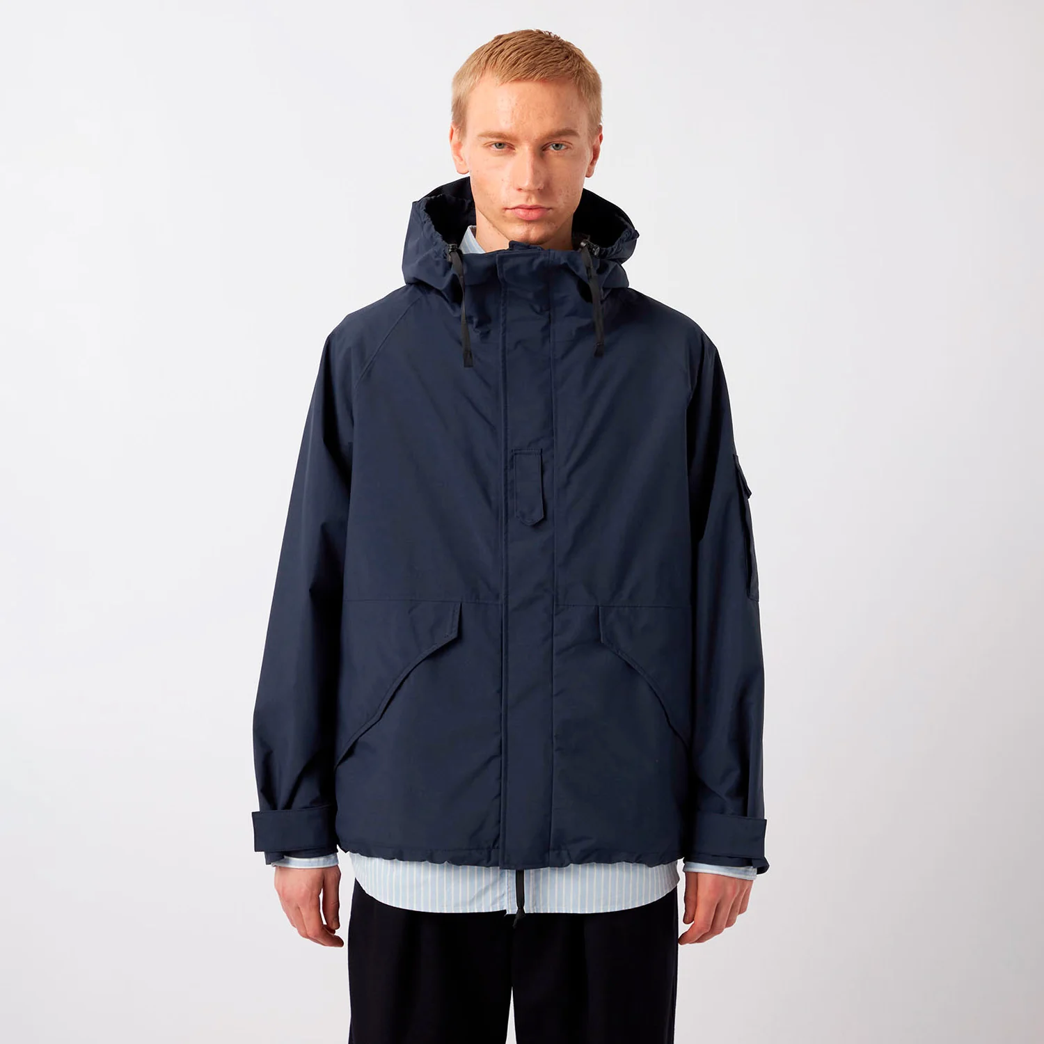 nanamica 2L NYLON GORE-TEX CRUISER JACKET, Navy - Image 2