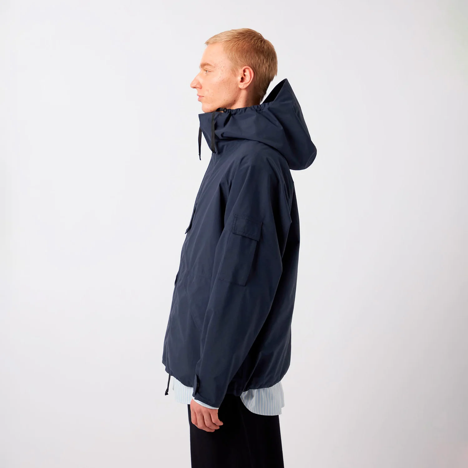 nanamica 2L NYLON GORE-TEX CRUISER JACKET, Navy - Image 4