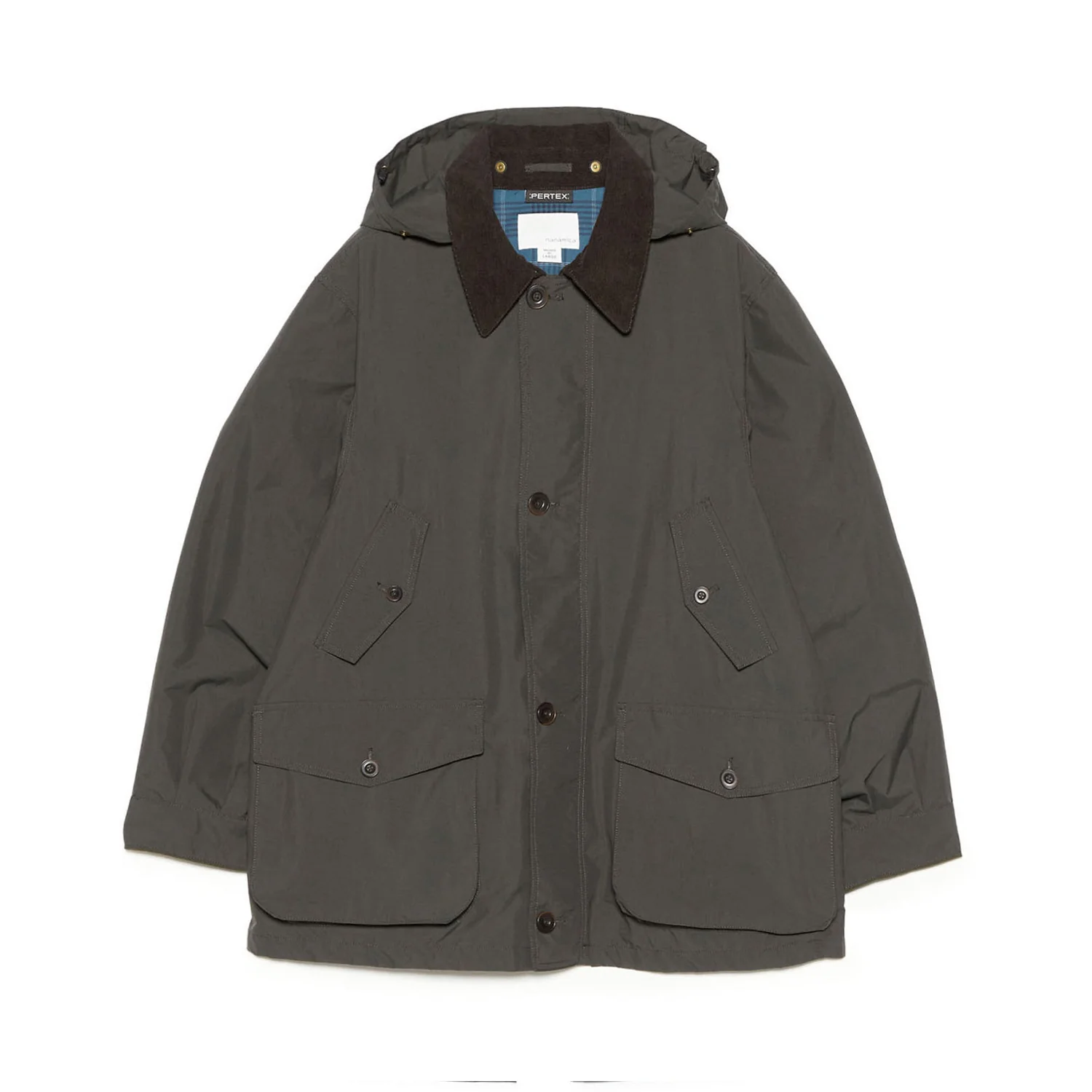 nanamica 2L PERTEX UNLIMIDET FIELD JACKET, Dark Olive