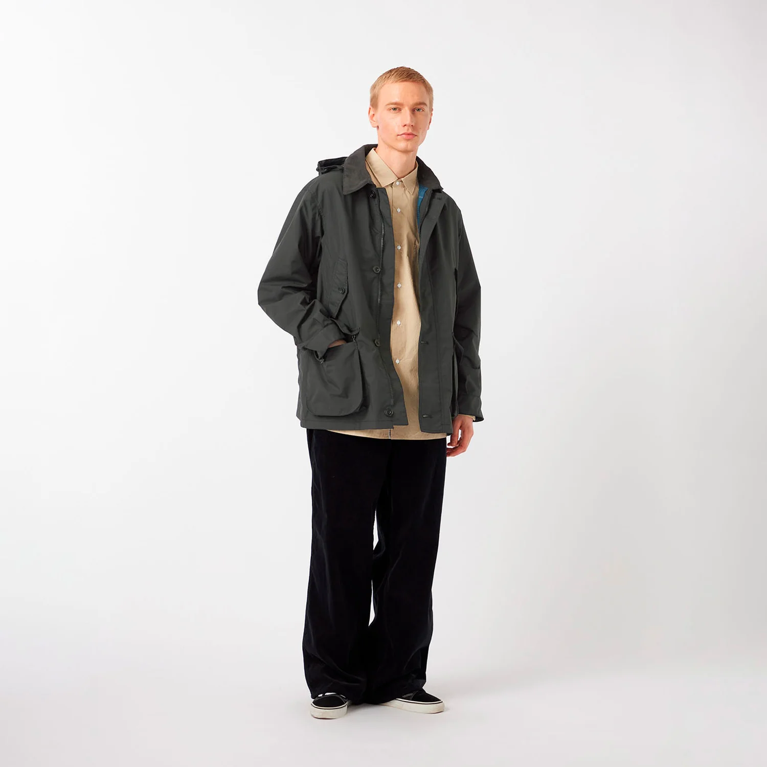 nanamica 2L PERTEX UNLIMITED FIELD JACKET, Black - Image 2