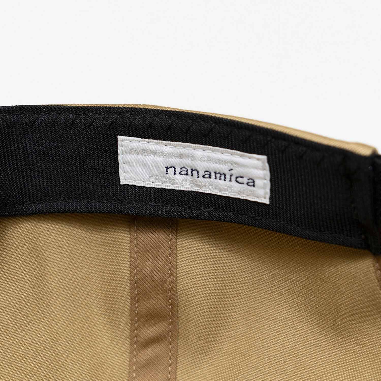 nanamica CHINO CAP, Black - Image 4