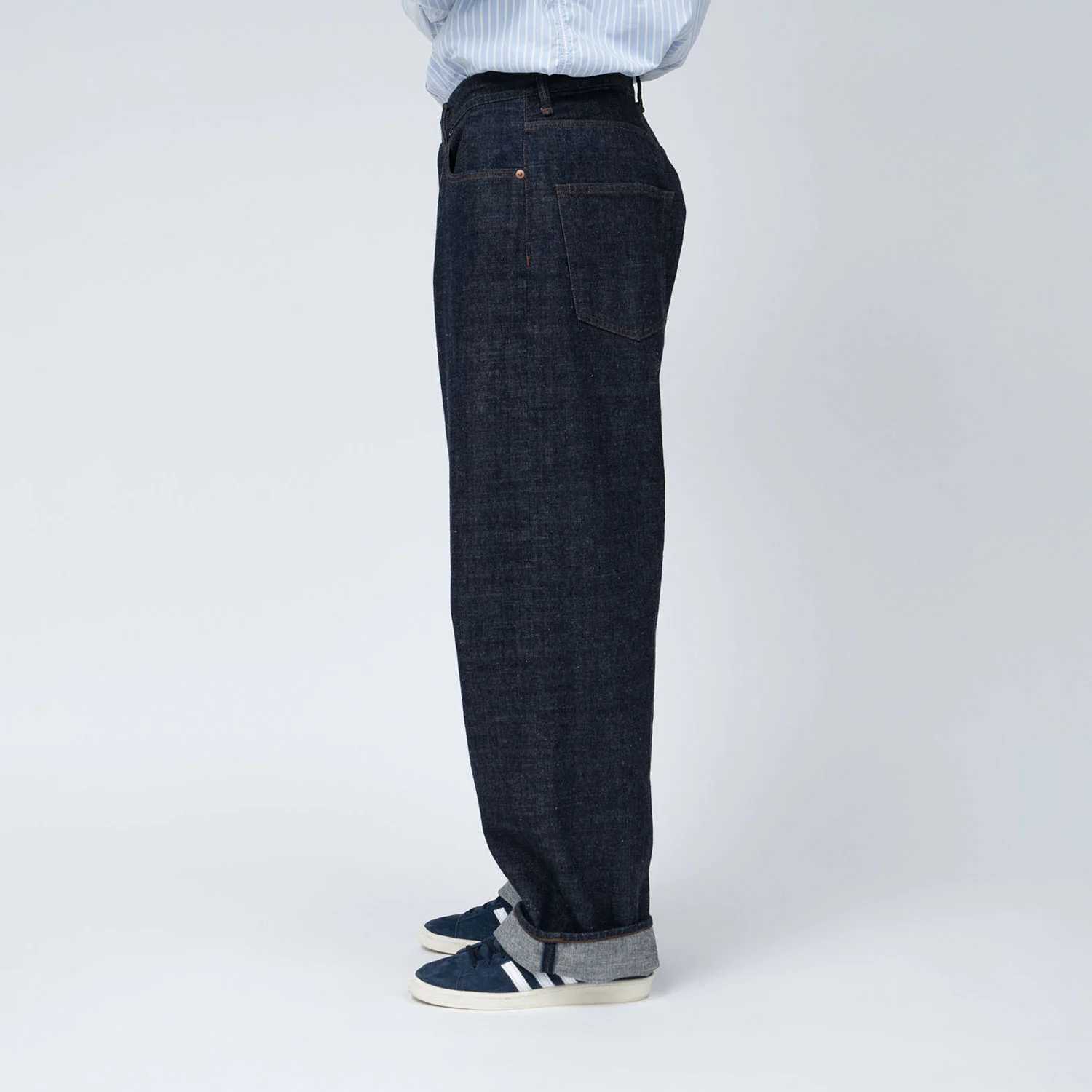 nanamica SELVAGE DENIM PANTS, Indigo - Image 3