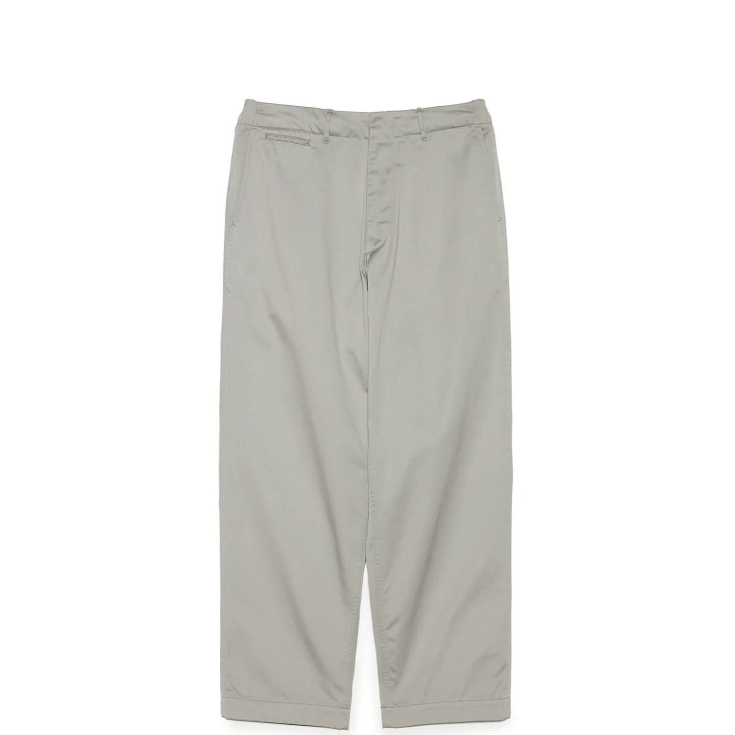 nanamica WIDE CHINO PANTS, Light Grey