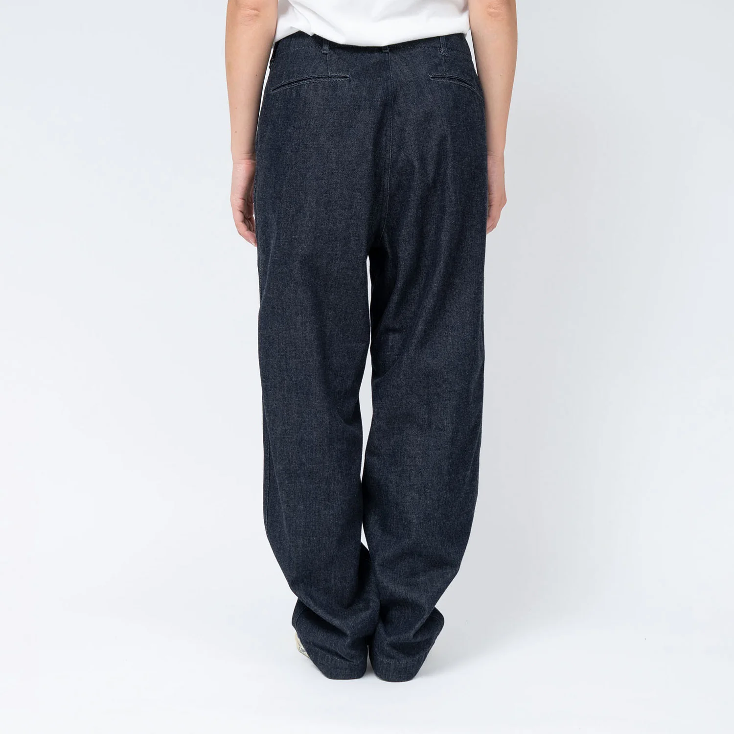 nanamica WIDE DENIM PANTS, Indigo - Image 3