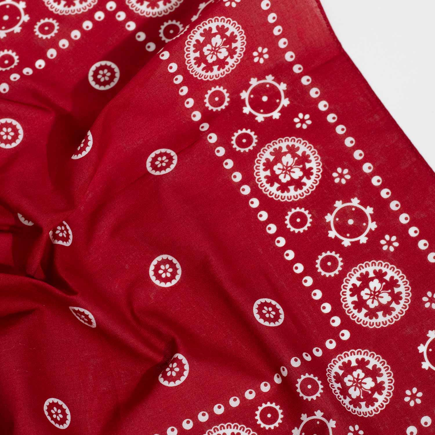 Needles BANDANA SQUARE, Red - Image 2
